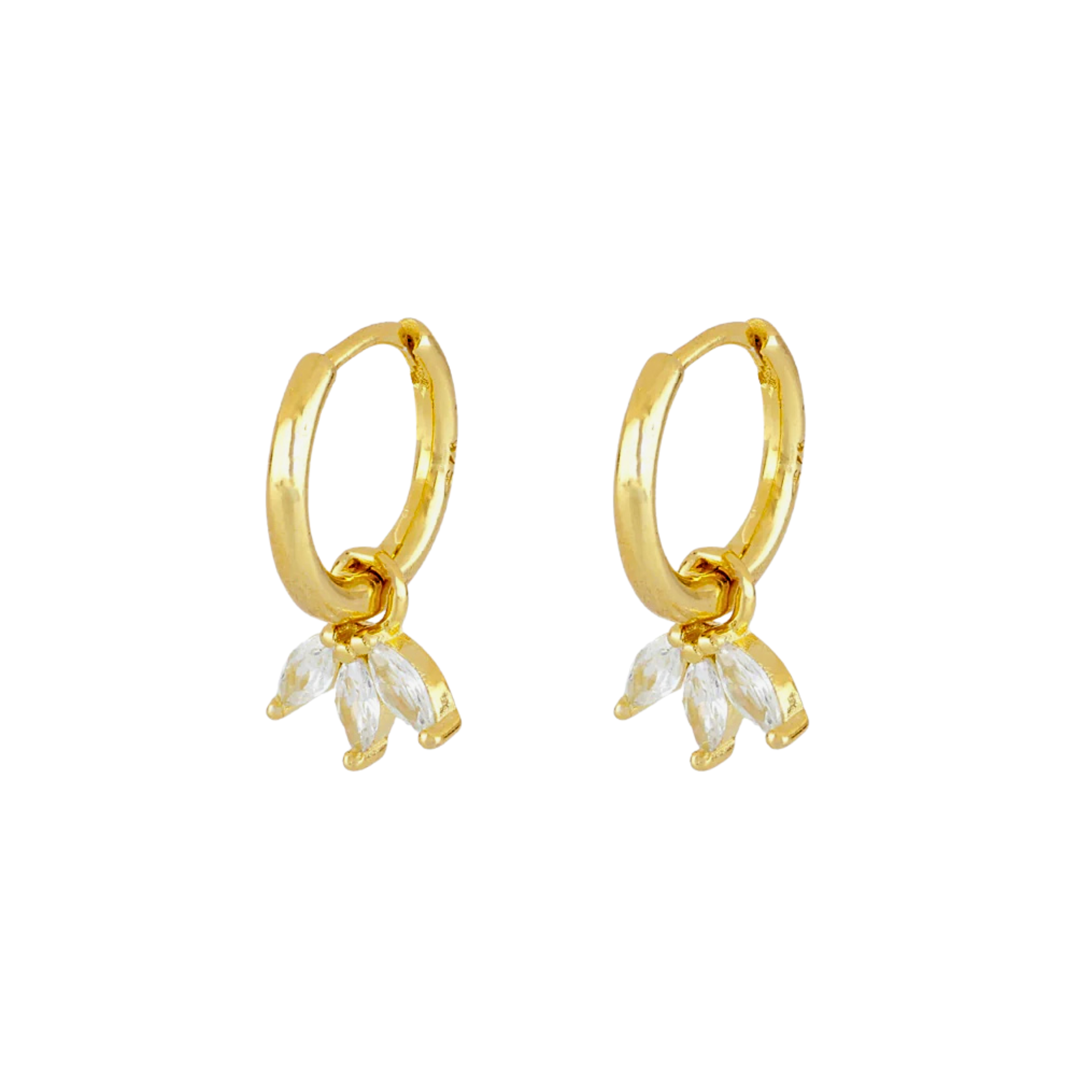 Lily Dangling Hoops