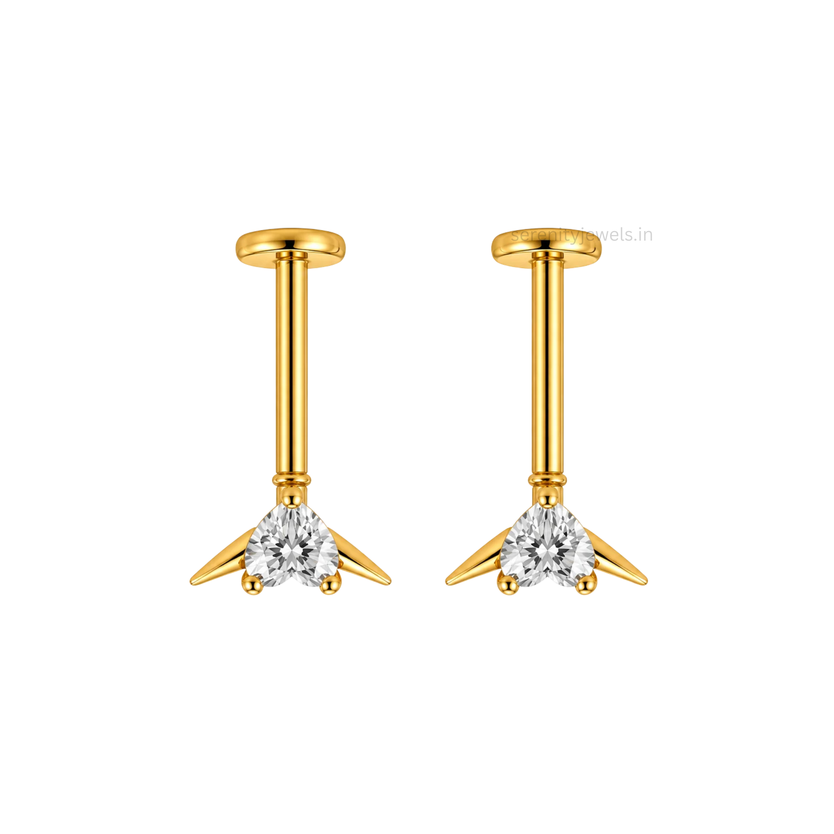Lovelight Bugadi Studs - PAIR