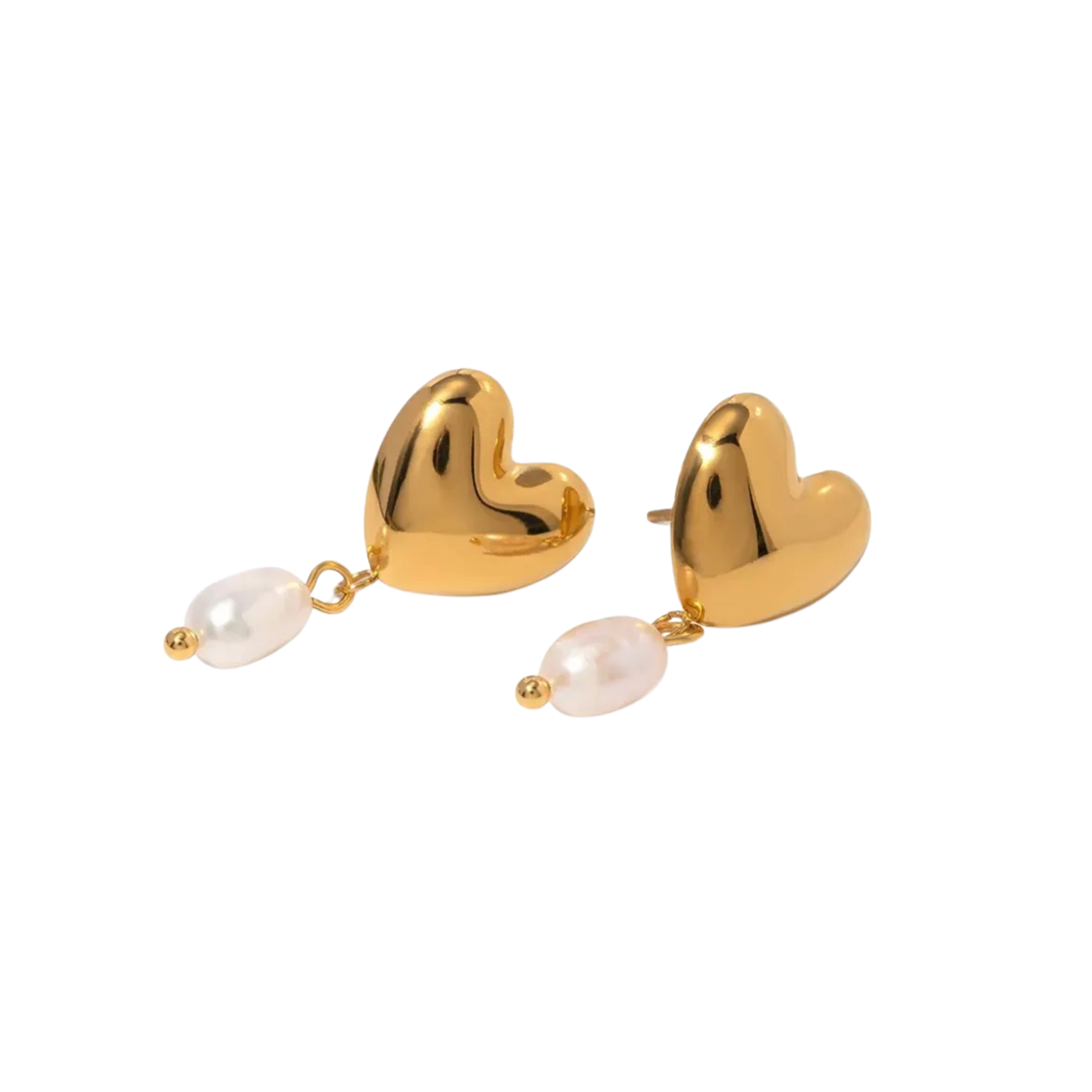 Lover's Pearl Drop Earrings
