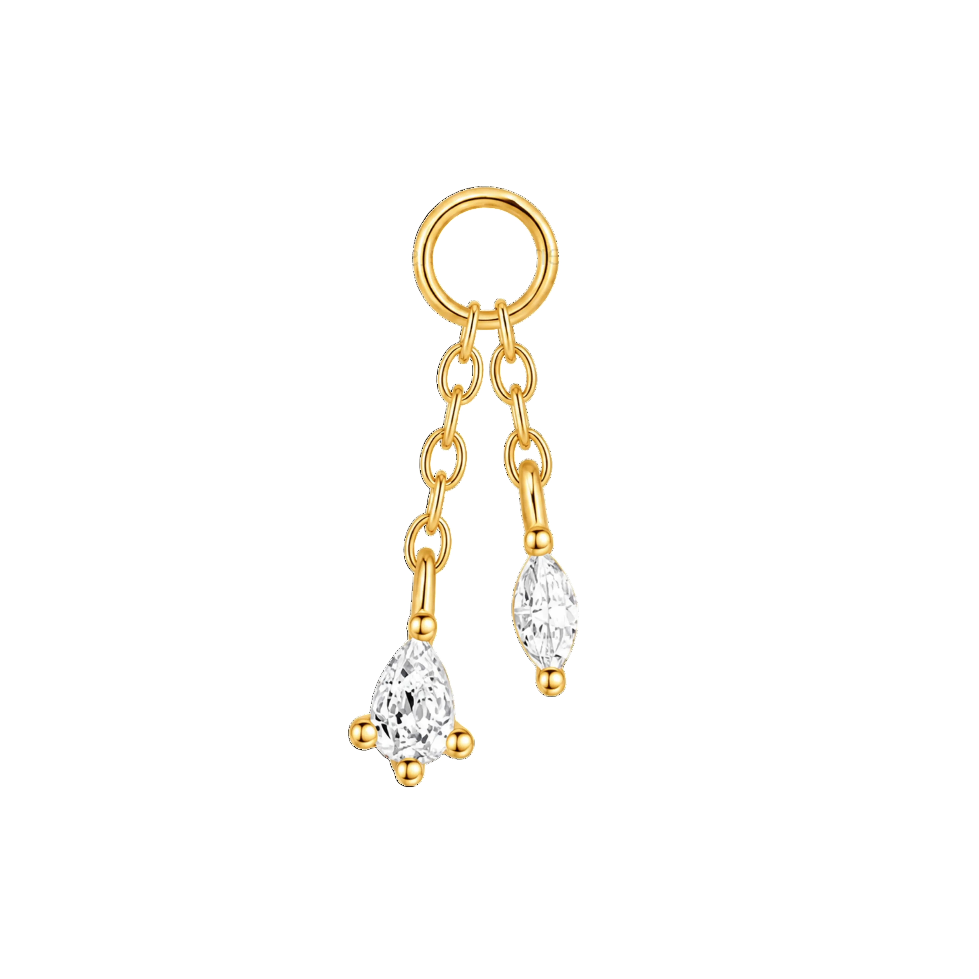 Lyra Earring Charm - SINGLE