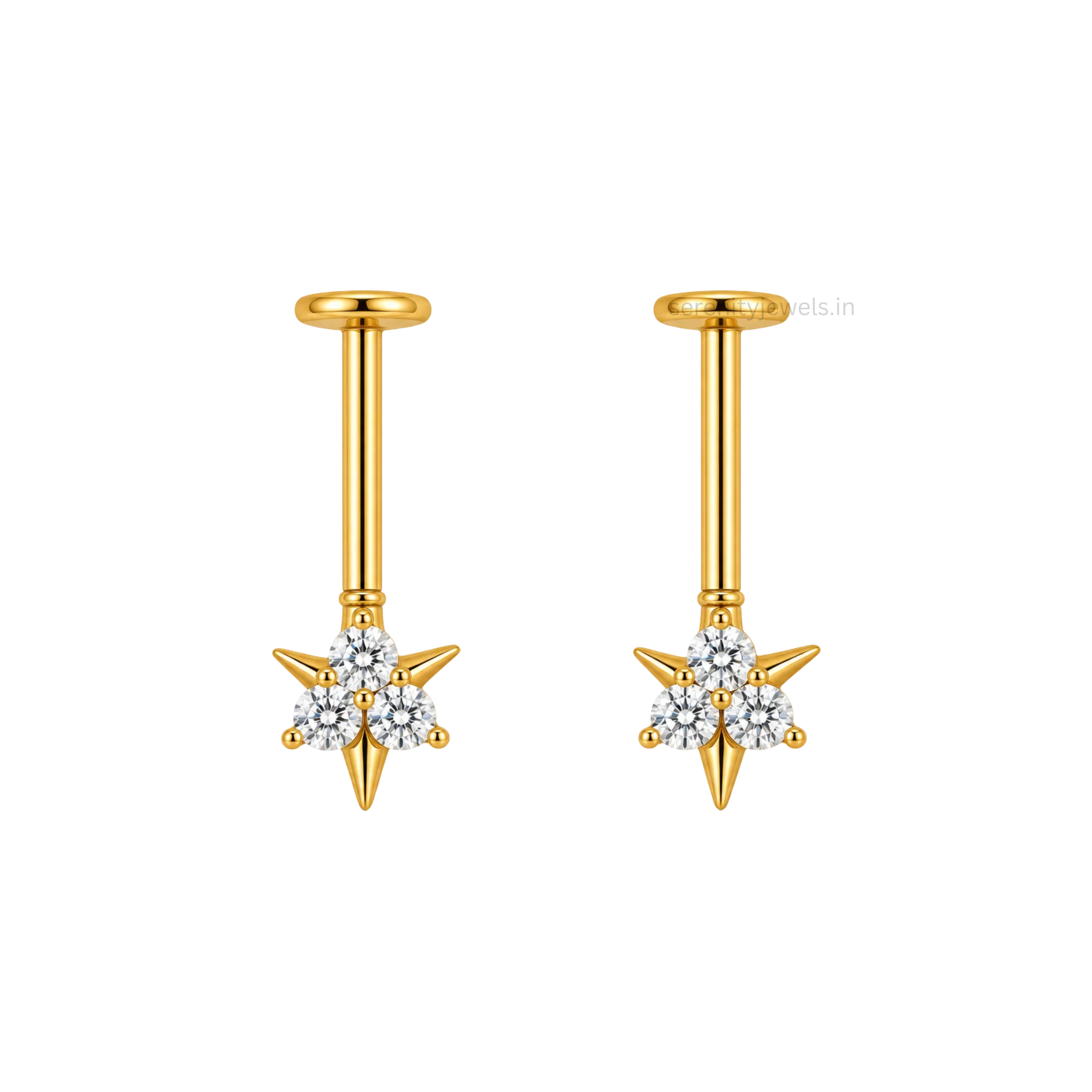 Mira Bugadi Studs - PAIR