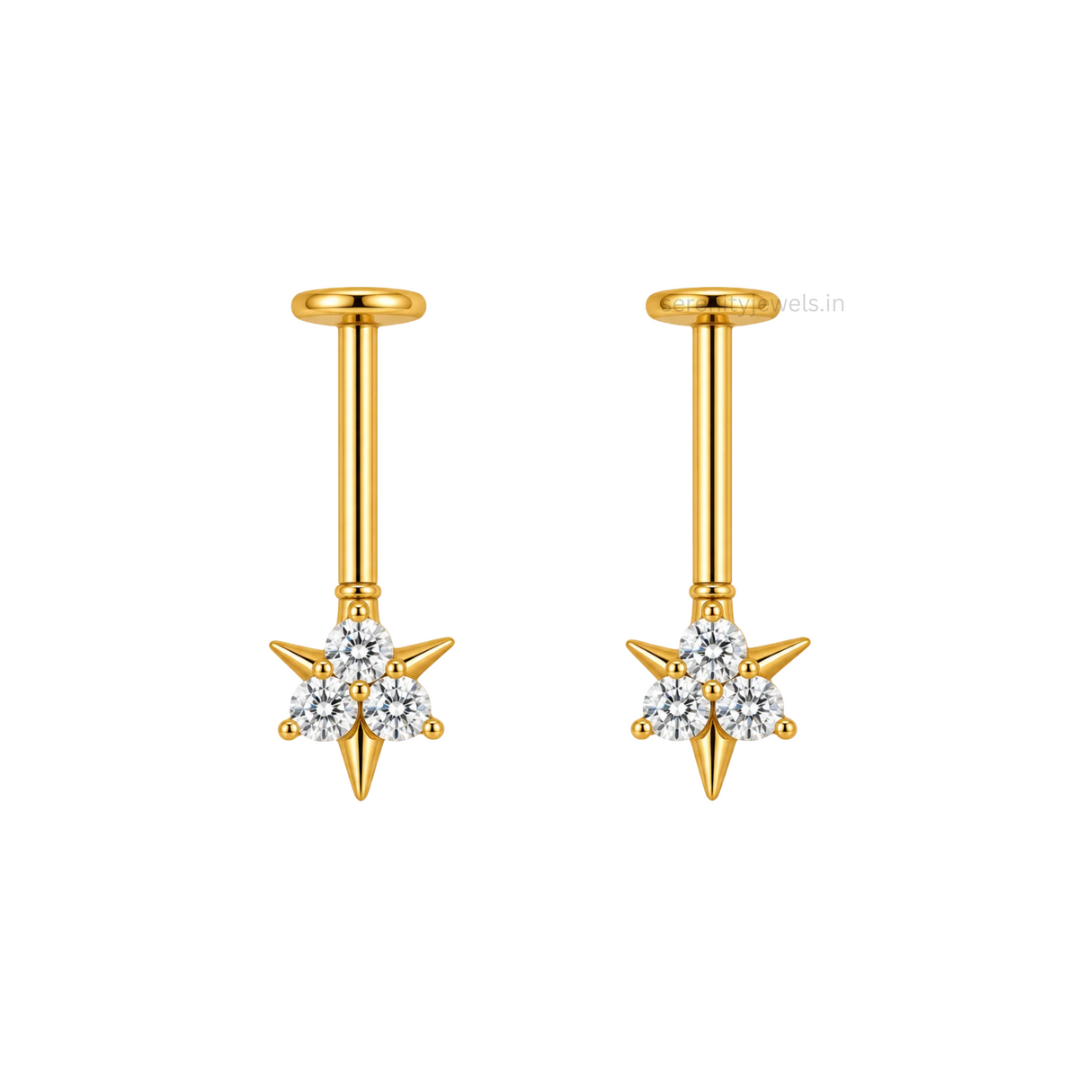 Mira Bugadi Studs - PAIR