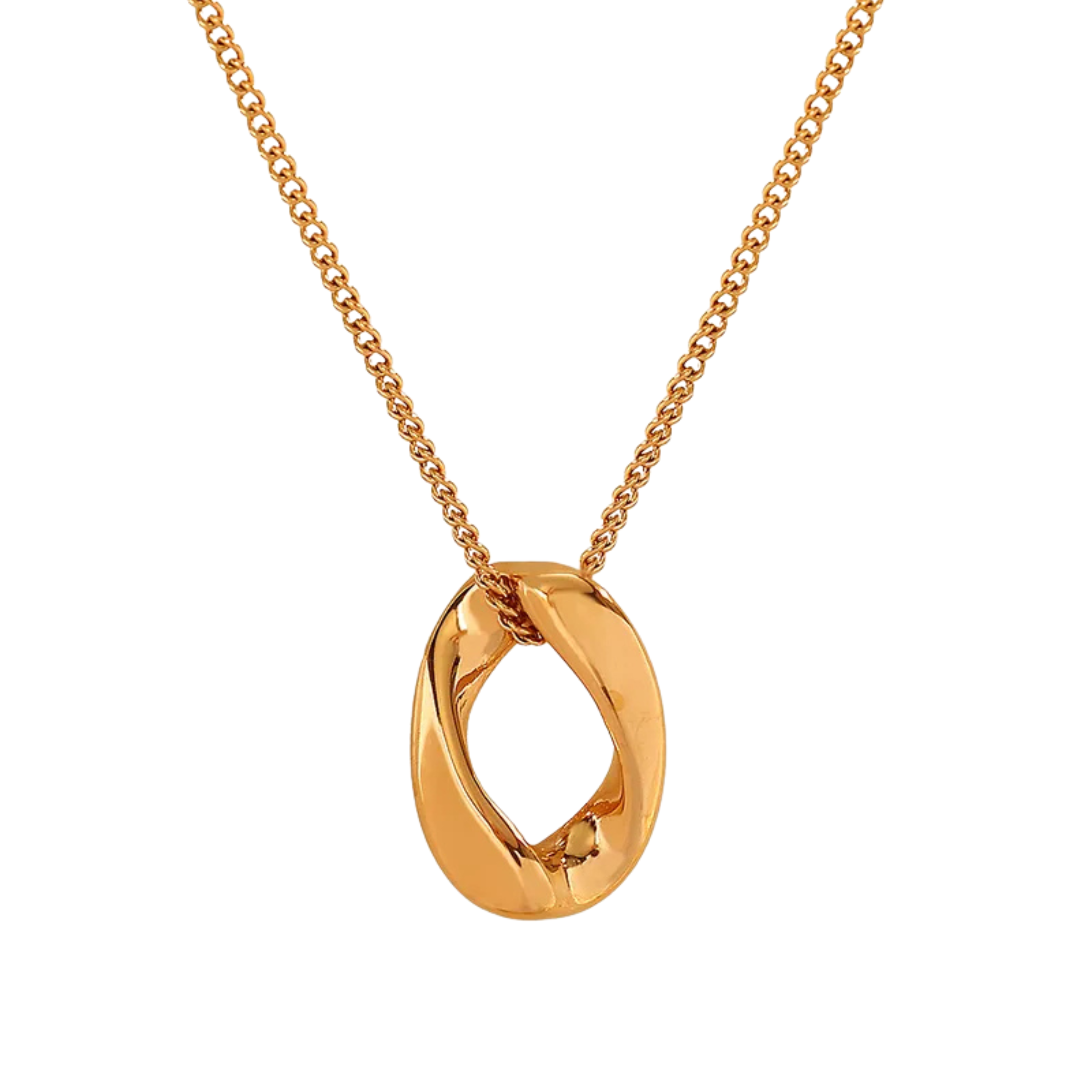 Moon Nest Pendant Necklace