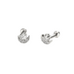 Moon star small studs - Pair Serenity Jewels