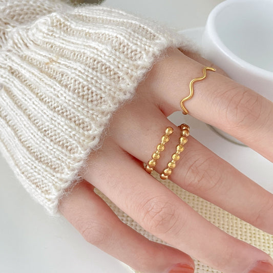 Ocean Wave Ring