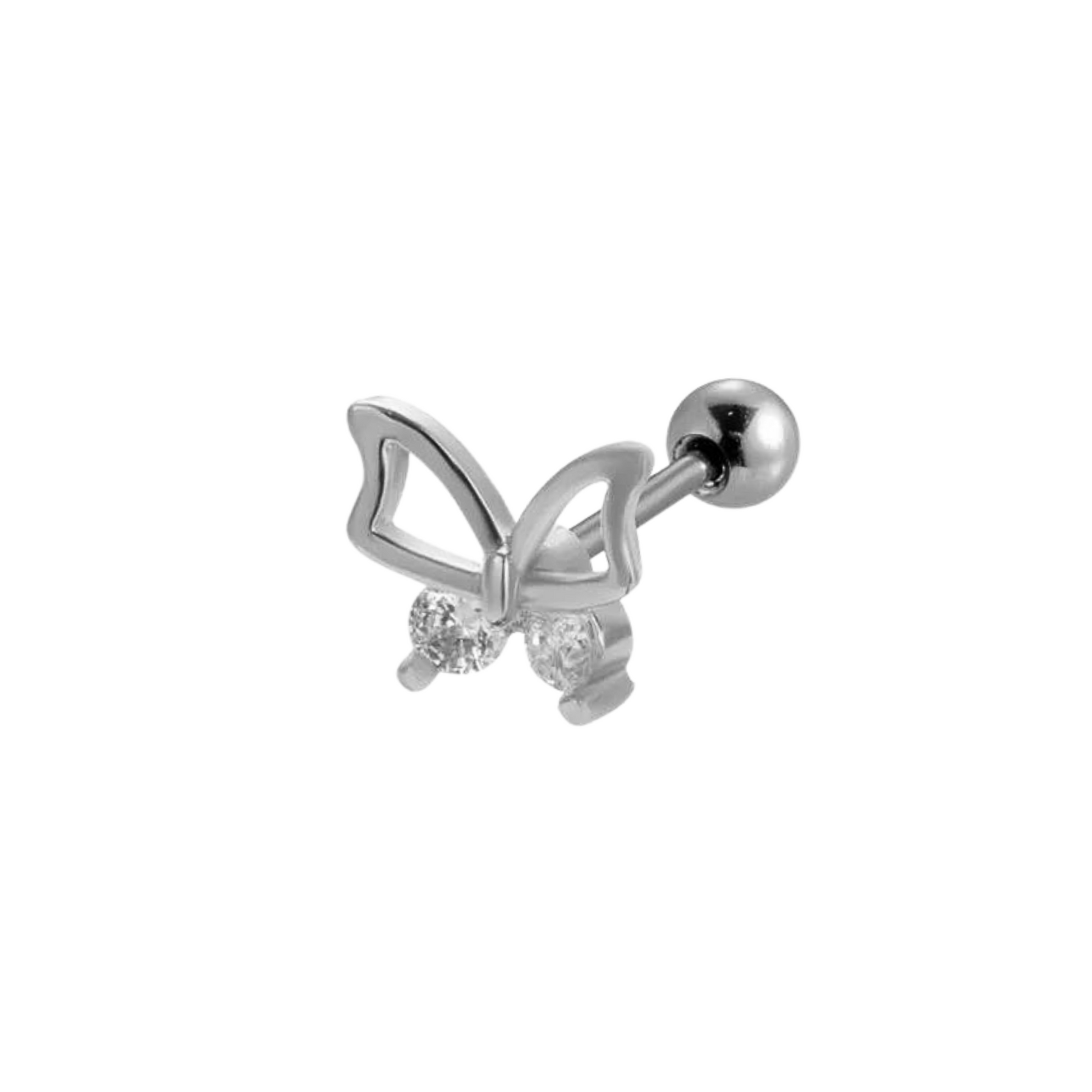 Ozak Butterfly Studs - Pair