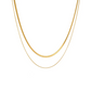 Quinn Double Layered Necklace Serenity Jewels