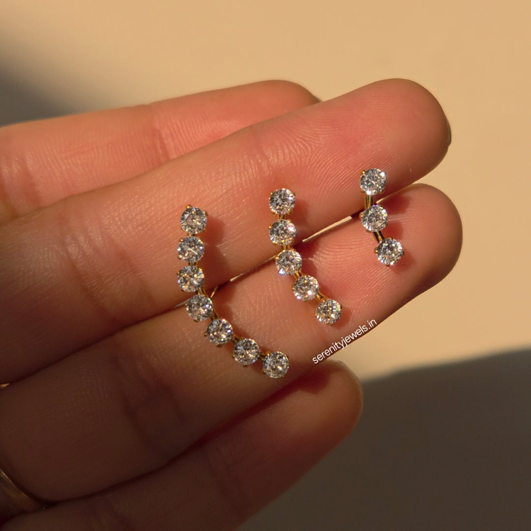 Polaris Flat Studs - PAIR