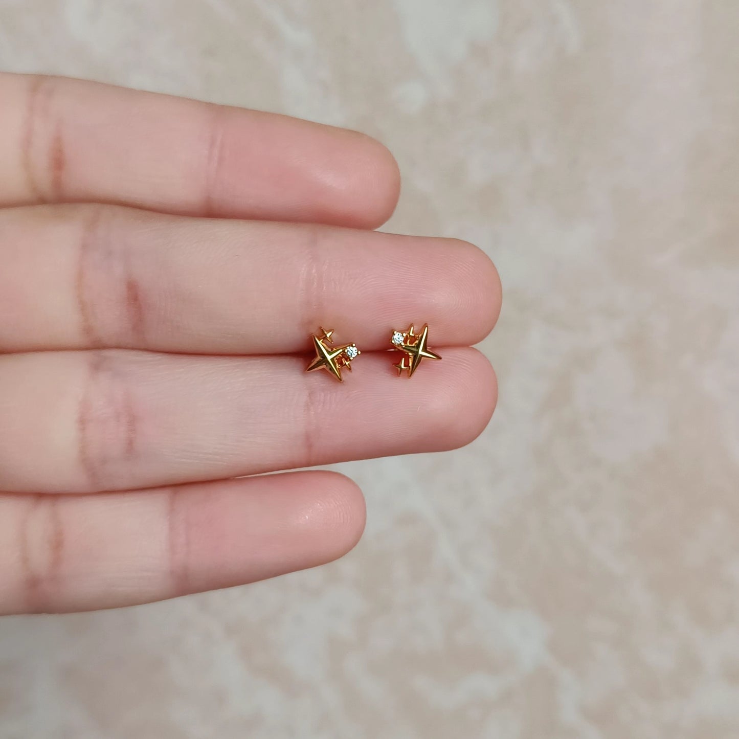 Shimmer studs - Pair