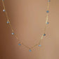 Ivy Blue Zircon Necklace