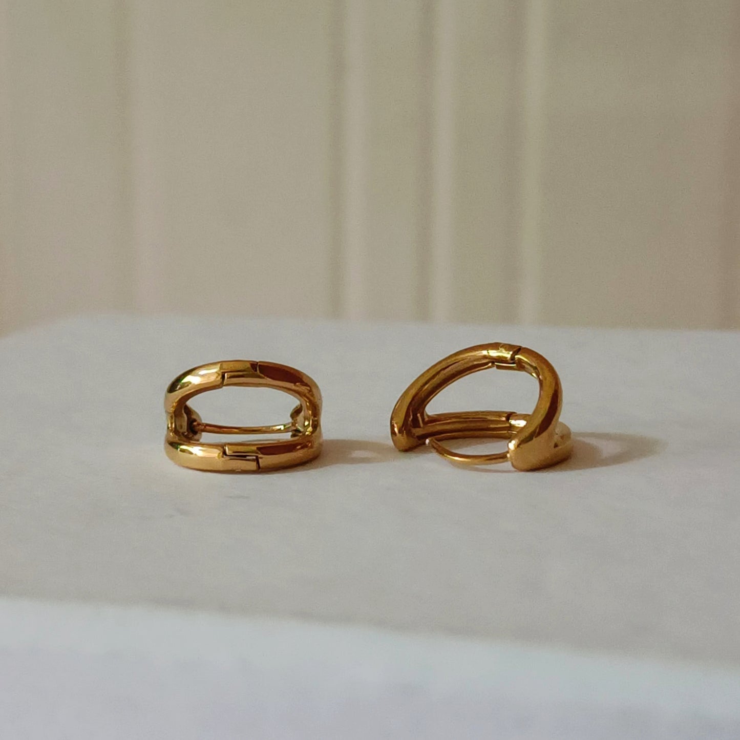 Sofia Double Hoops - Pair