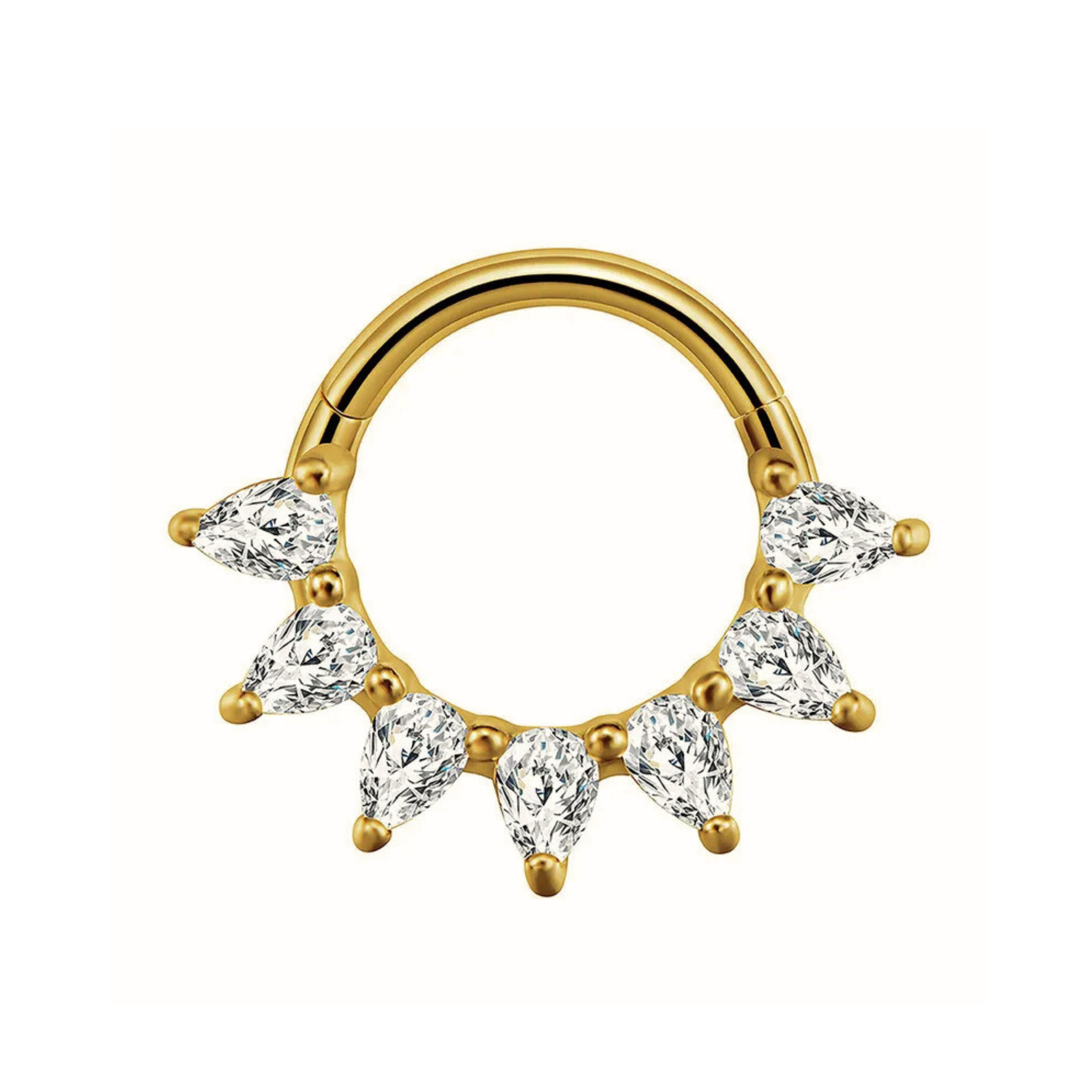 Stellar Daith Hoop Stud - SINGLE