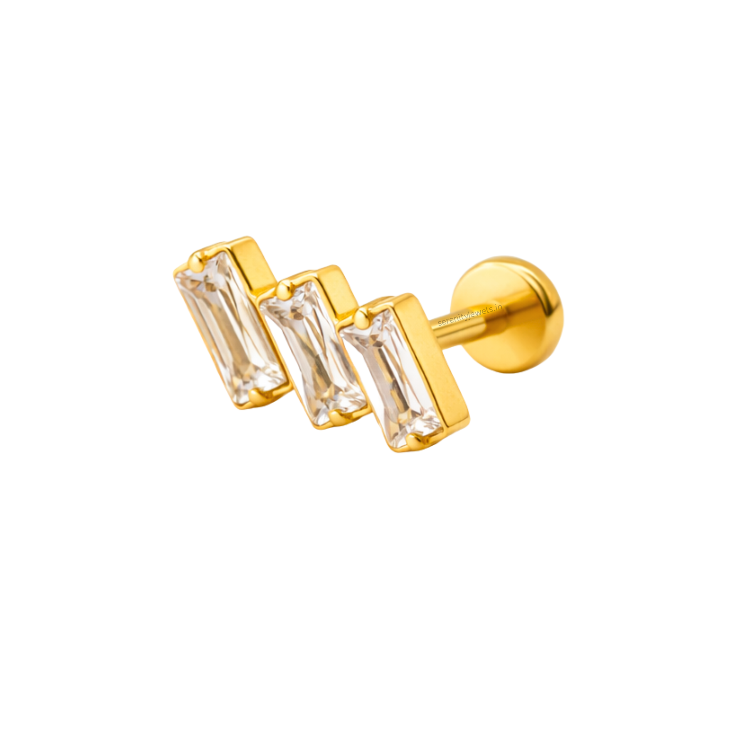 Strata Flat Studs - PAIR