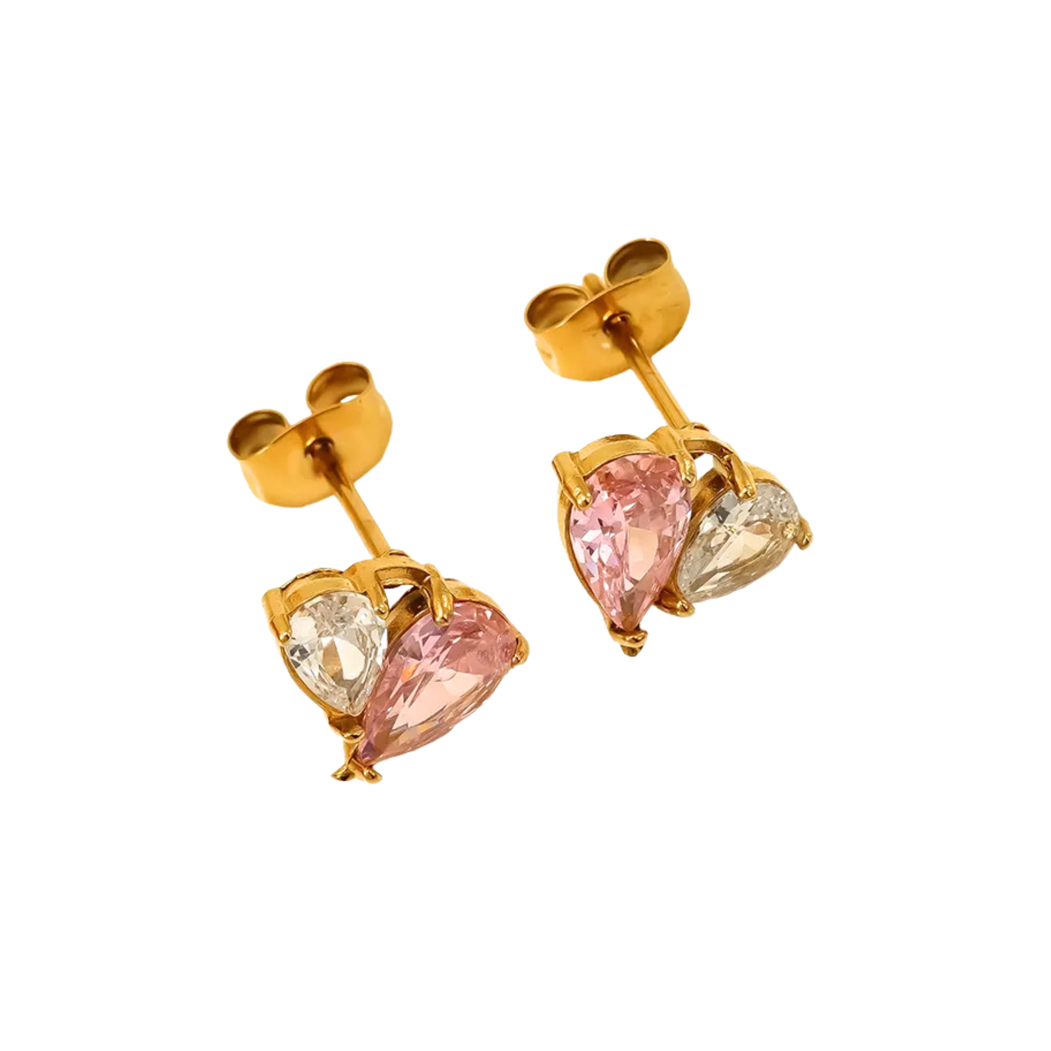 Twinkle Heart Studs