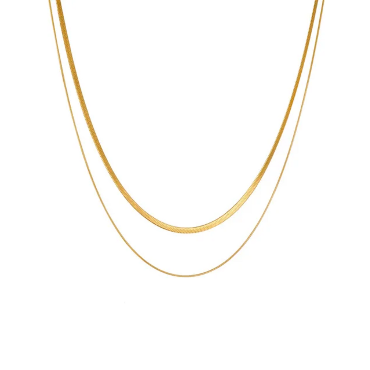 Quinn Double Layered Necklace