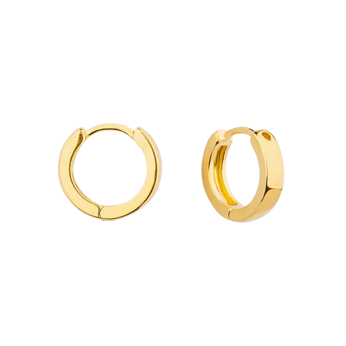 Liza small round hoops