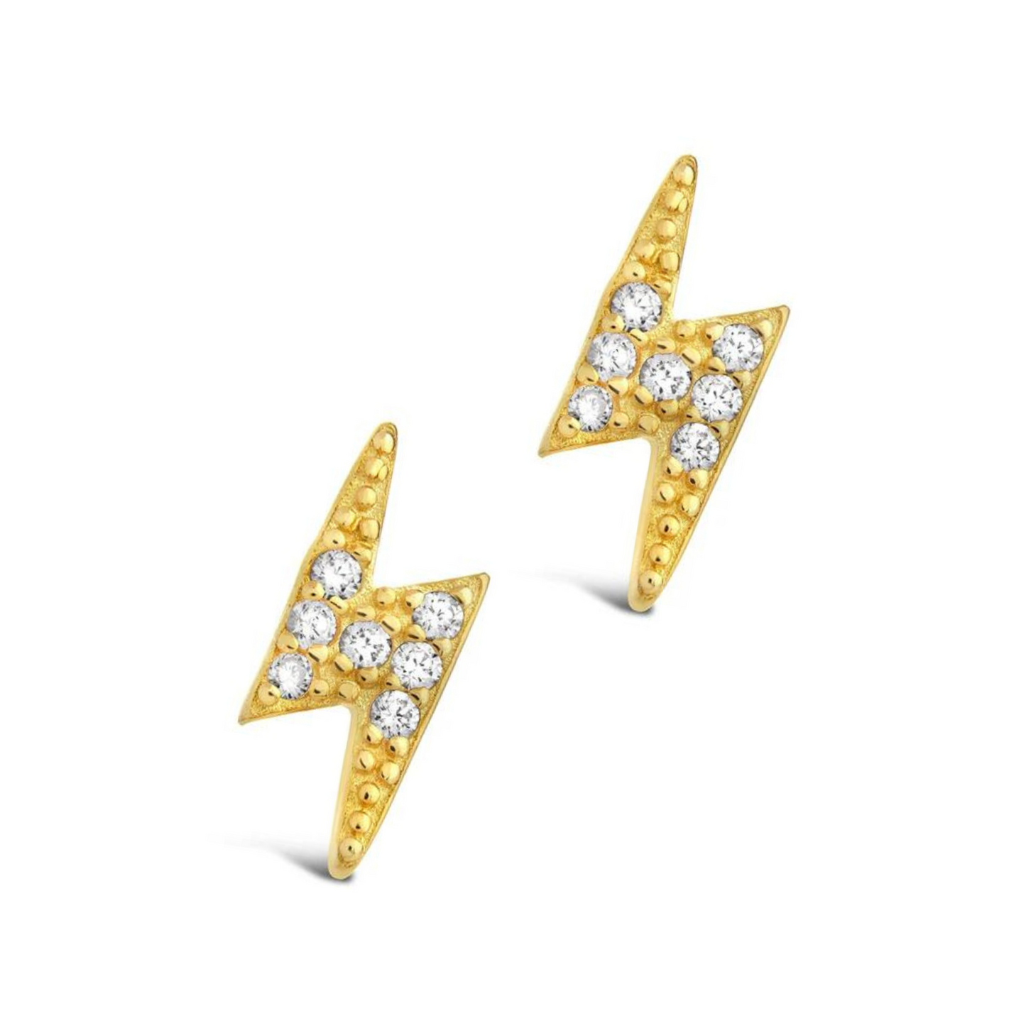 Lightning Bolt Studs