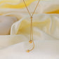 Dangling Ball Adjustable Necklace