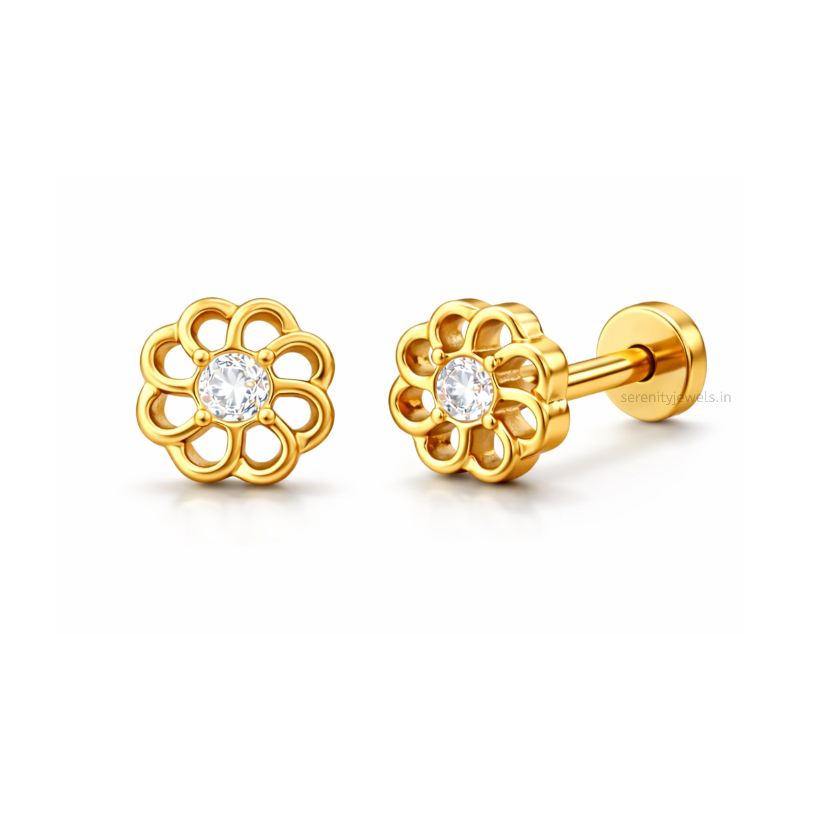 Aero Flat Studs - PAIR