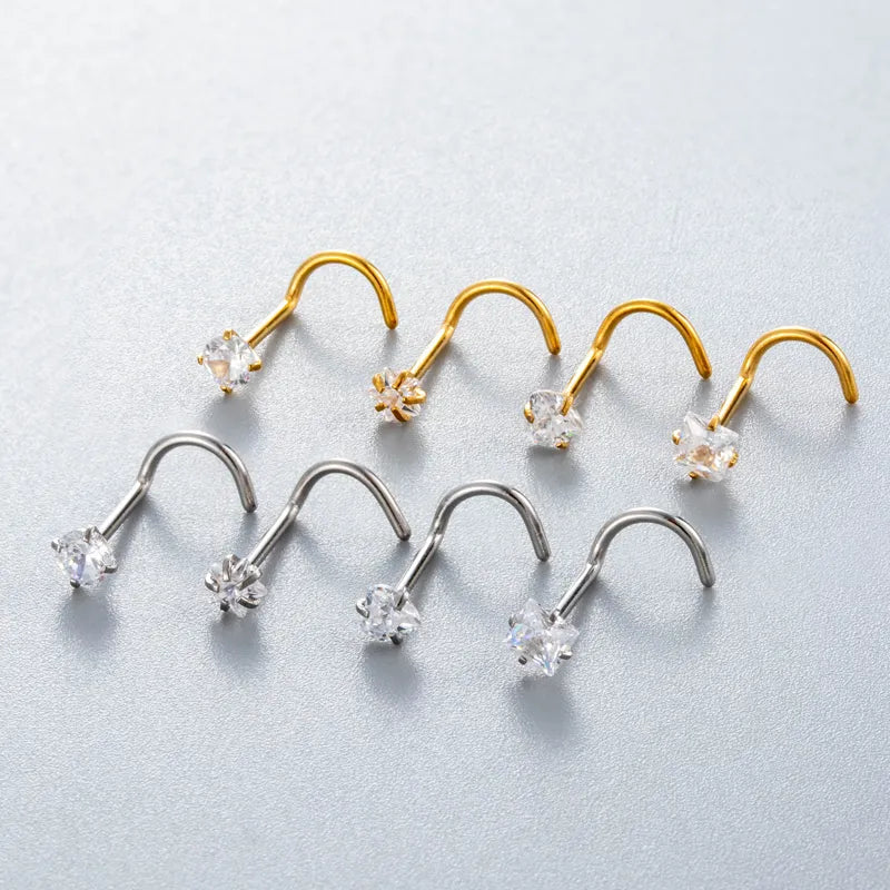 Solitaire Nose Studs