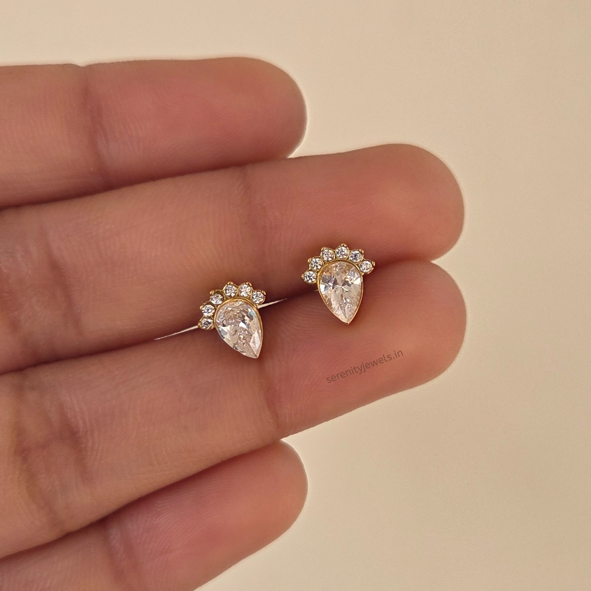 Bastion Flat Studs - PAIR