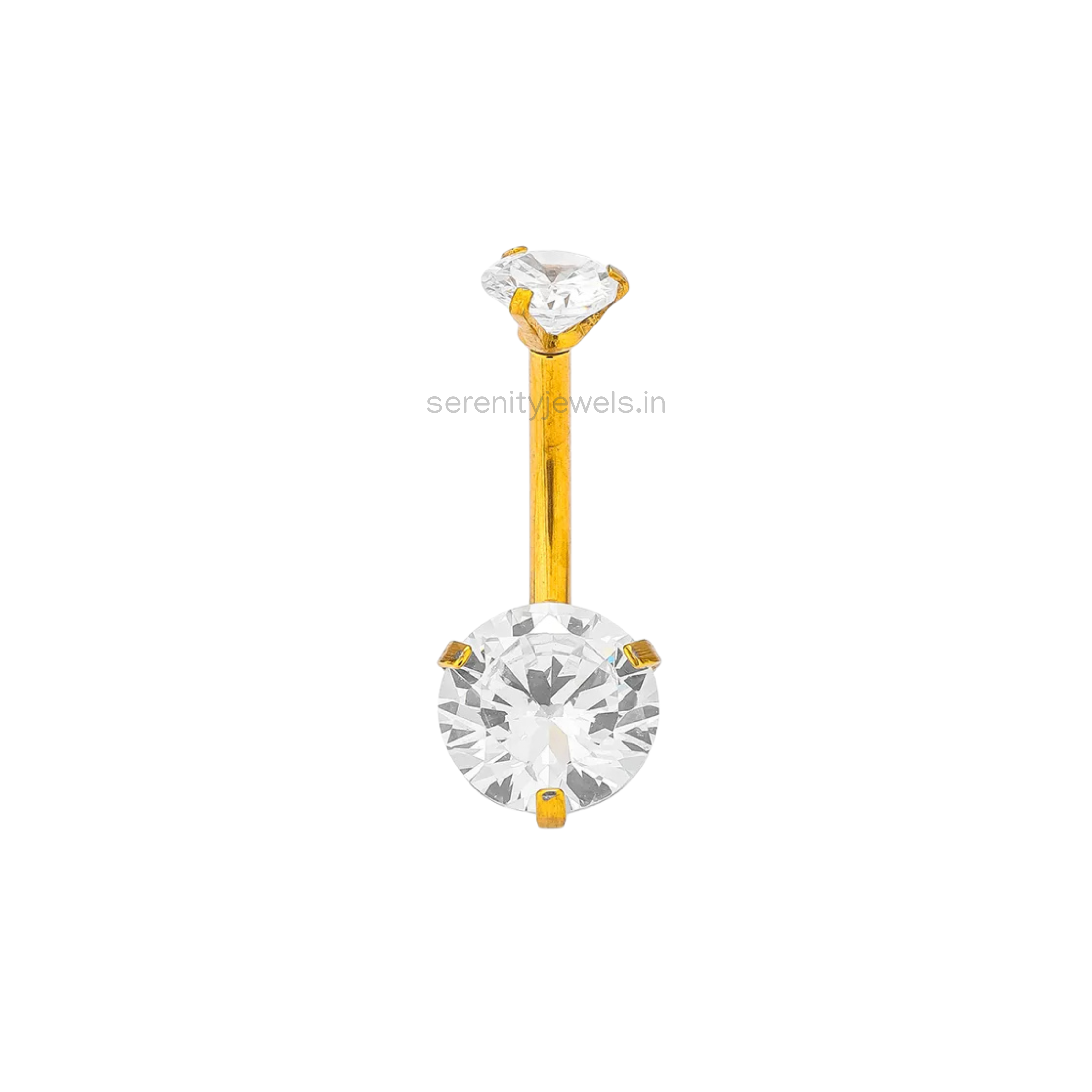 Solitaire Belly Stud  - SINGLE