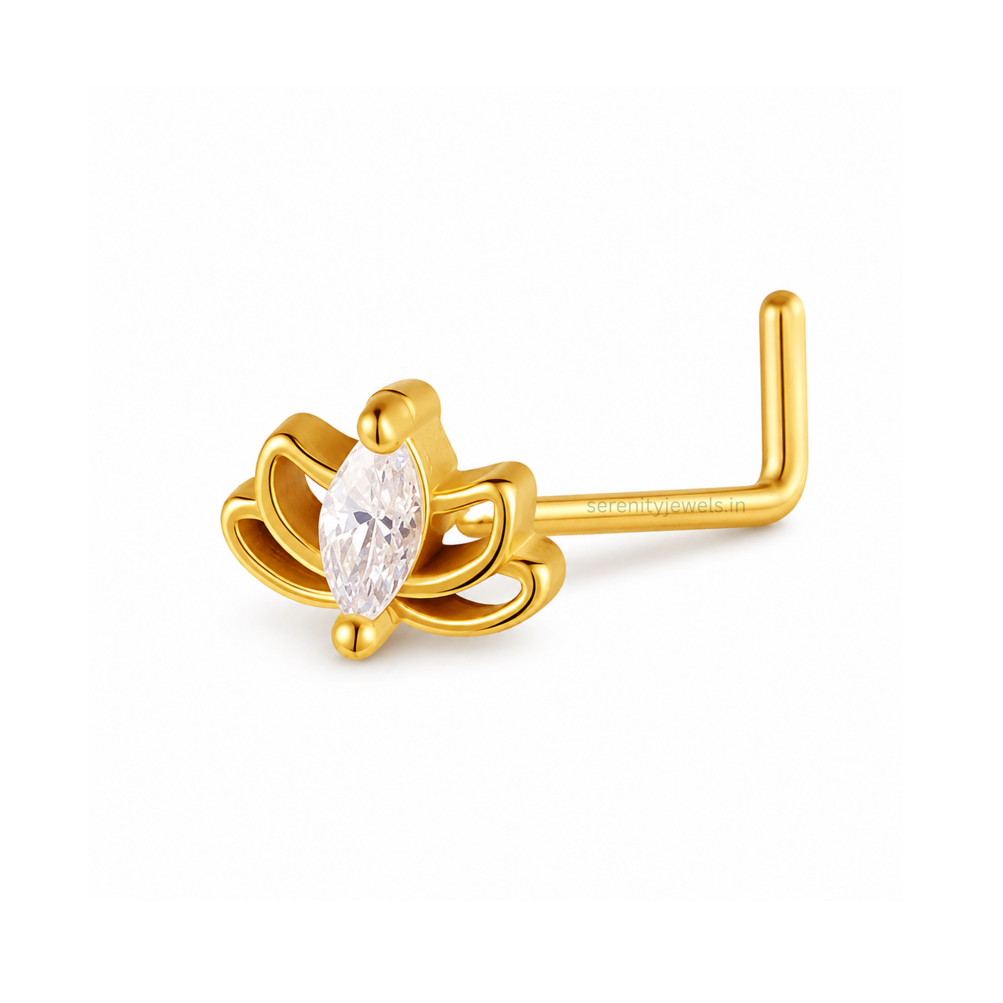 Blossom Marquise Nose Stud - SINGLE