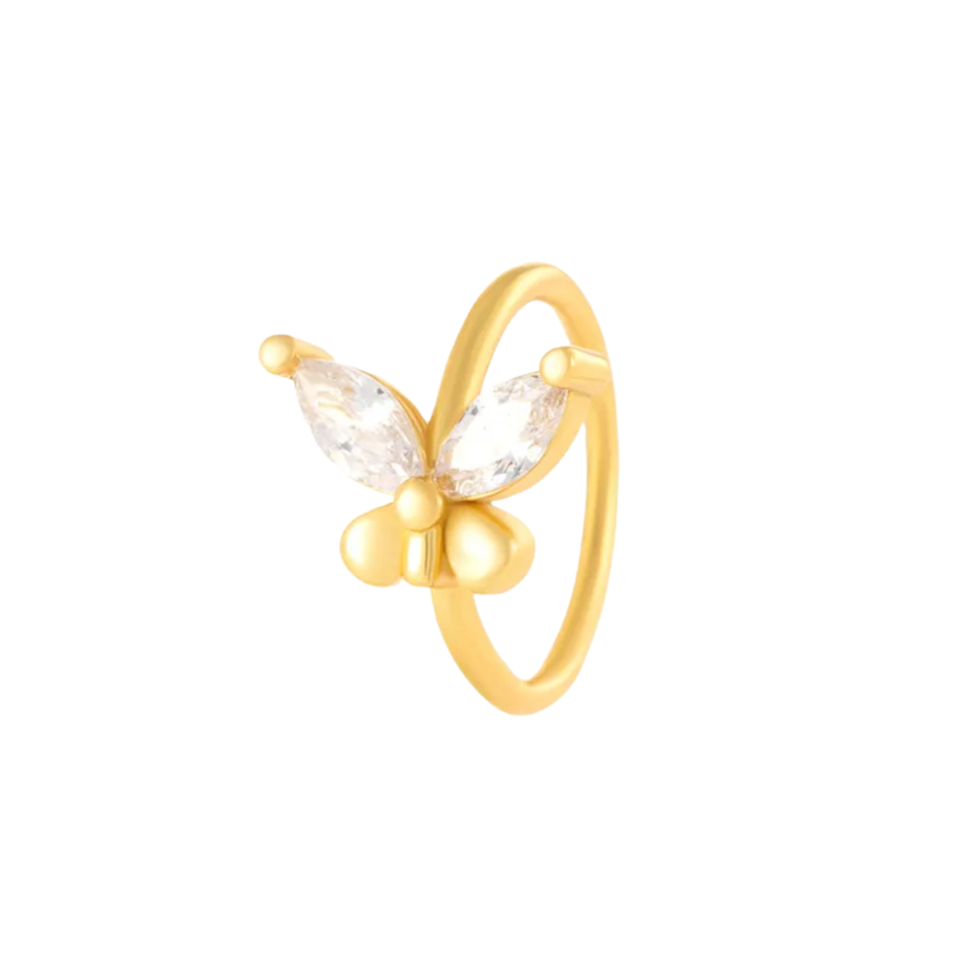 Butterfly Nose Ring