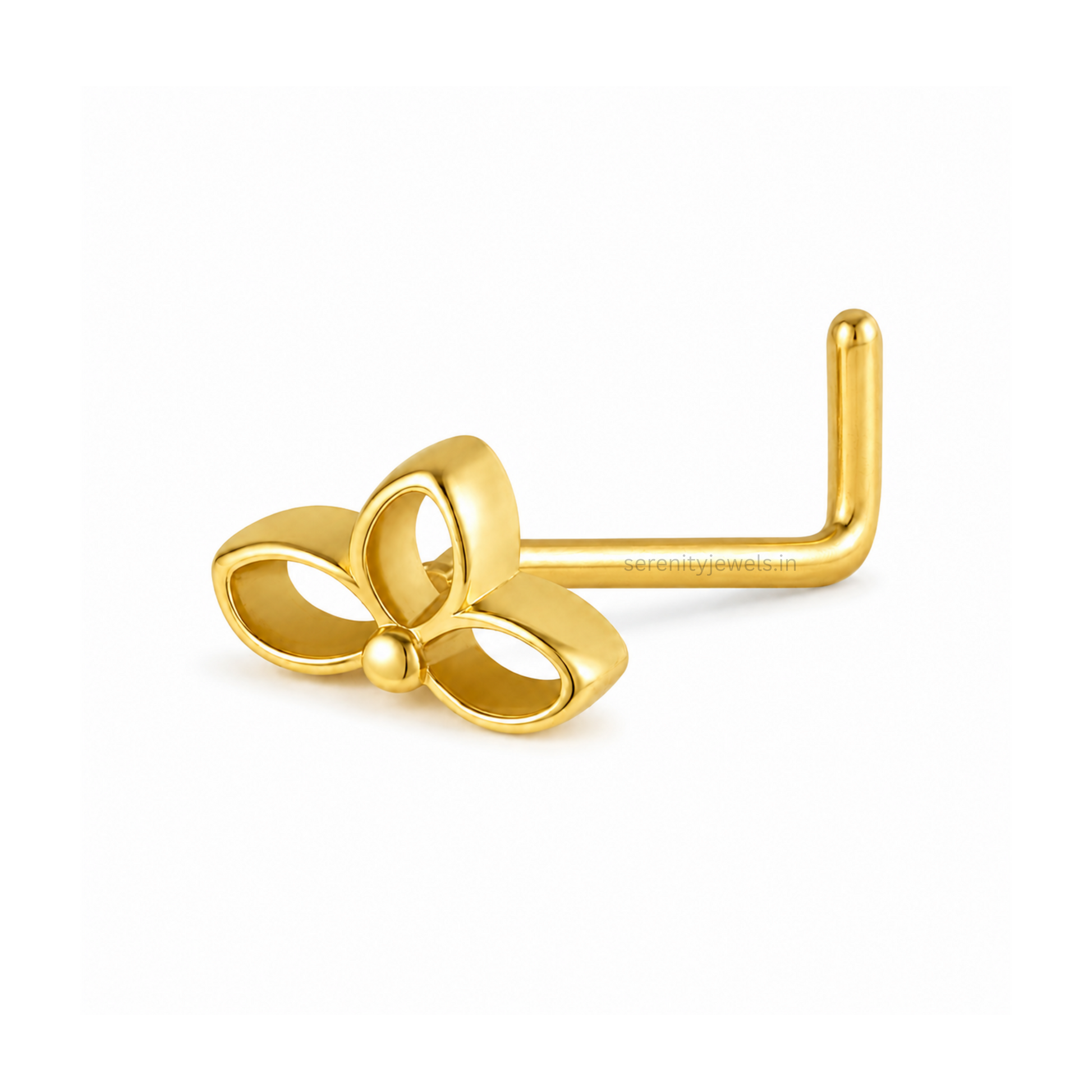 Celeste Petal Nose Stud - SINGLE