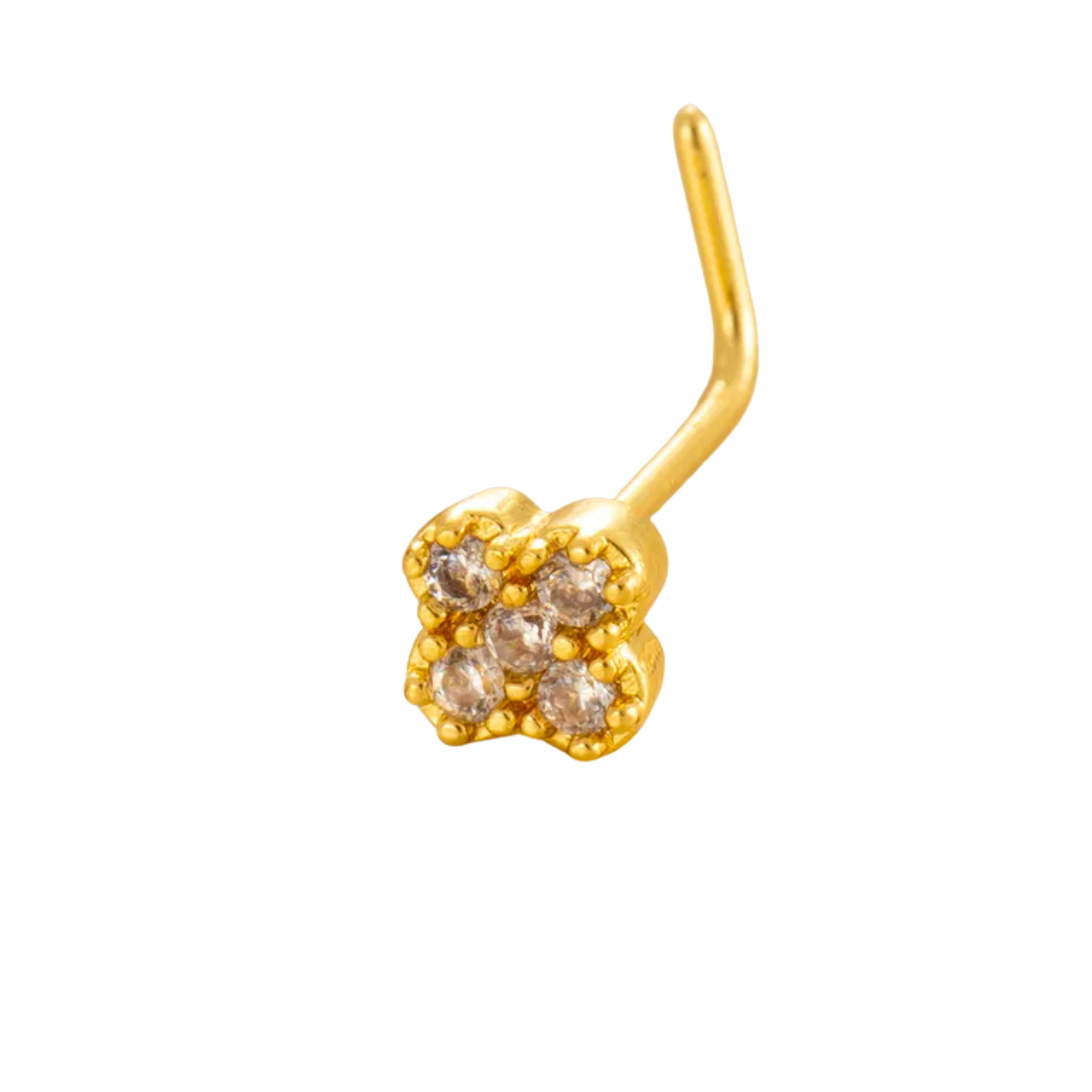 Clover Nose Stud