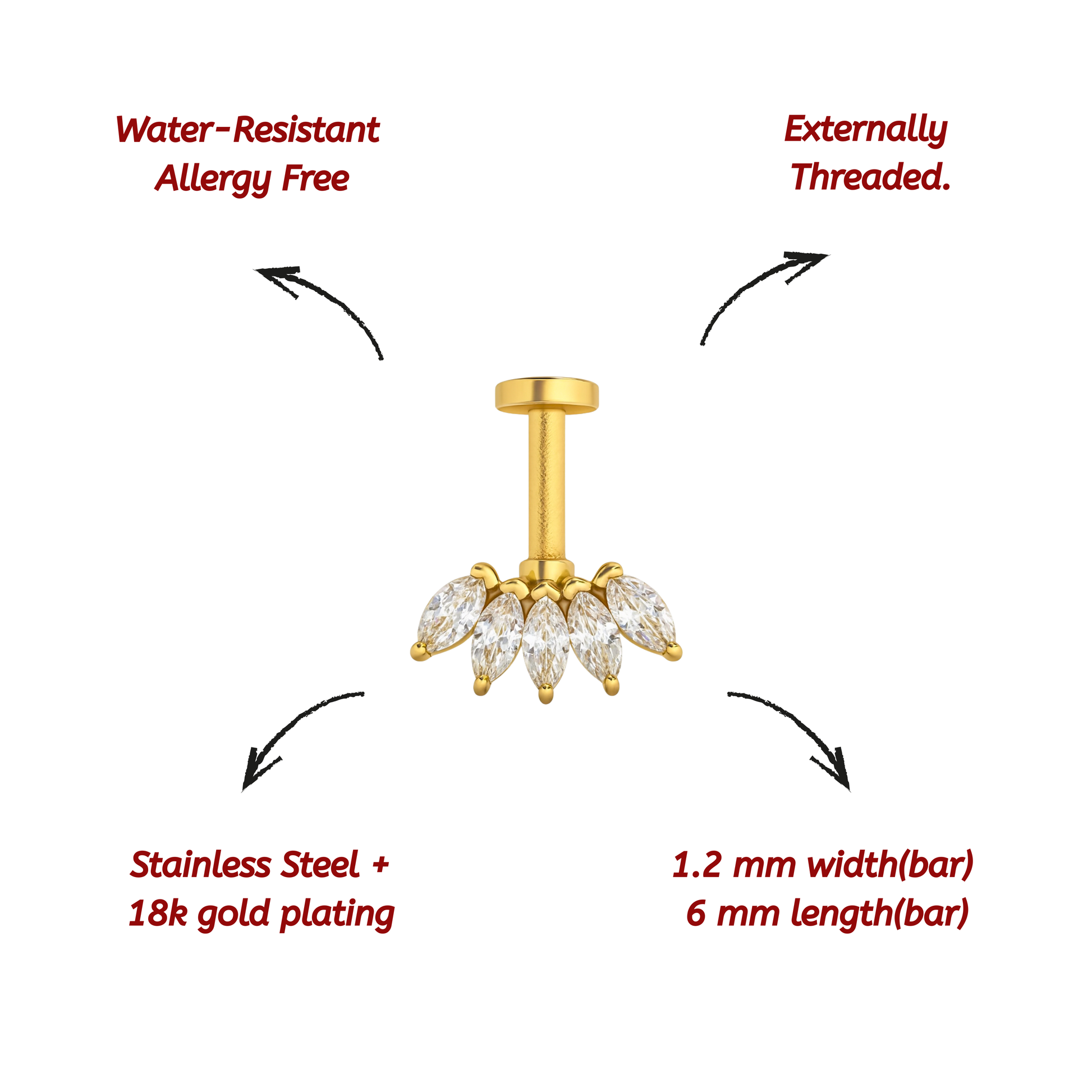 Crown Bugadi Stud - SINGLE