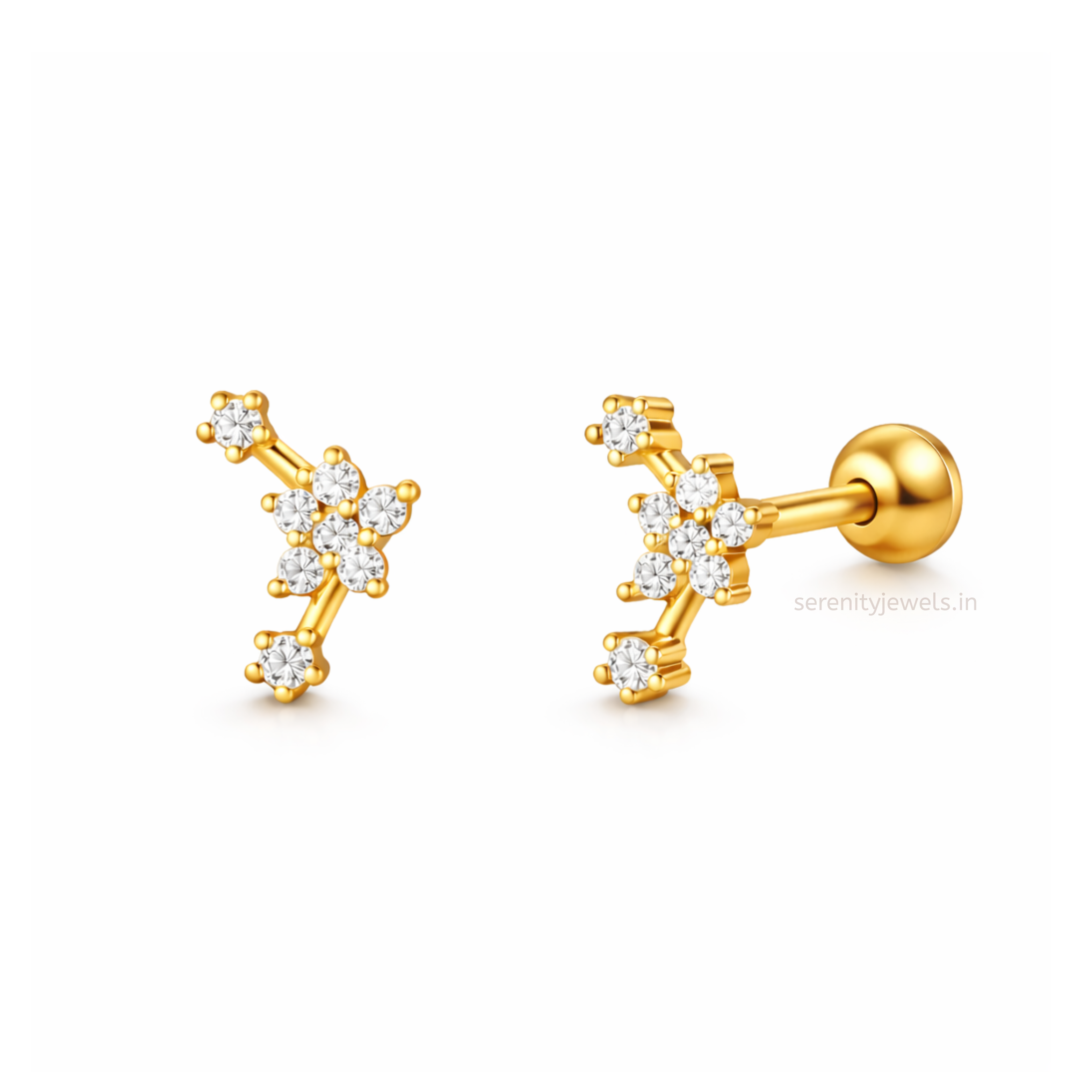 Cynthia Small Studs - Pair