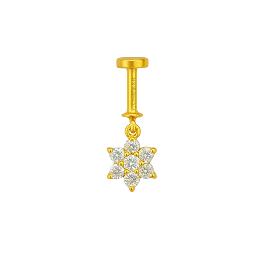 Flower Bugadi - S925 (1 pc)