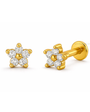 Mini Flora Flat Studs - PAIR