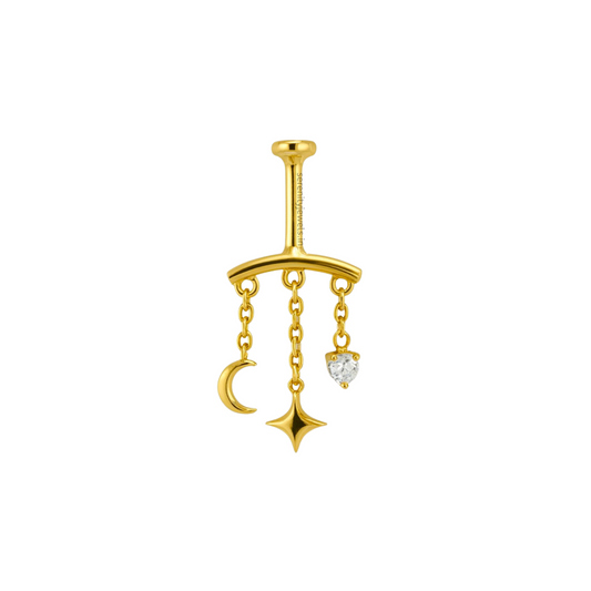 Galaxy Drop Bugadi - S925 (1 pc)