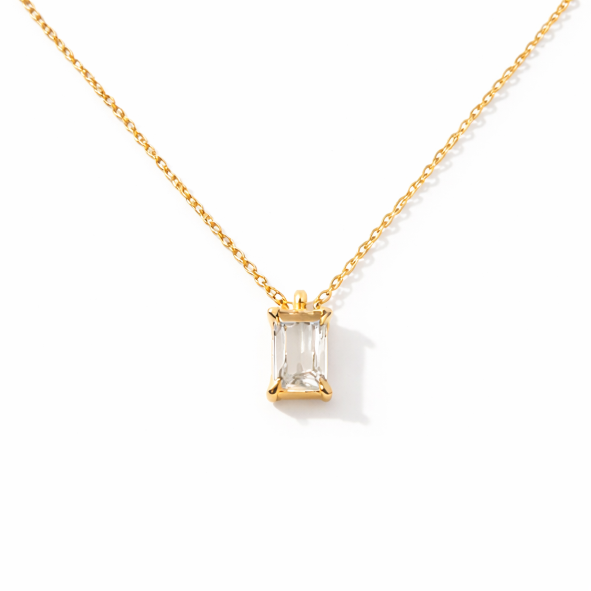 Gomez Solitaire Pendant Necklace