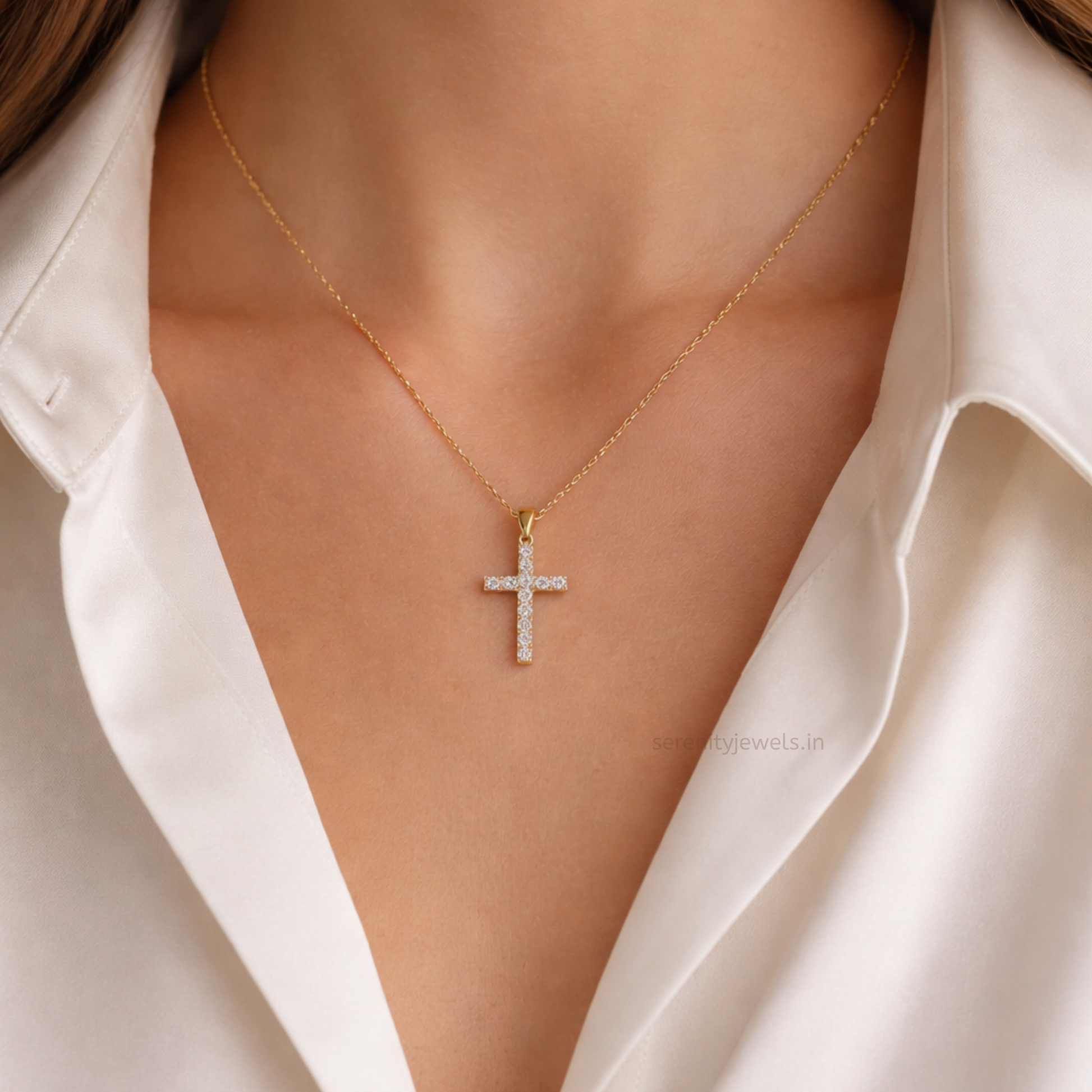 Grace Cross Necklace