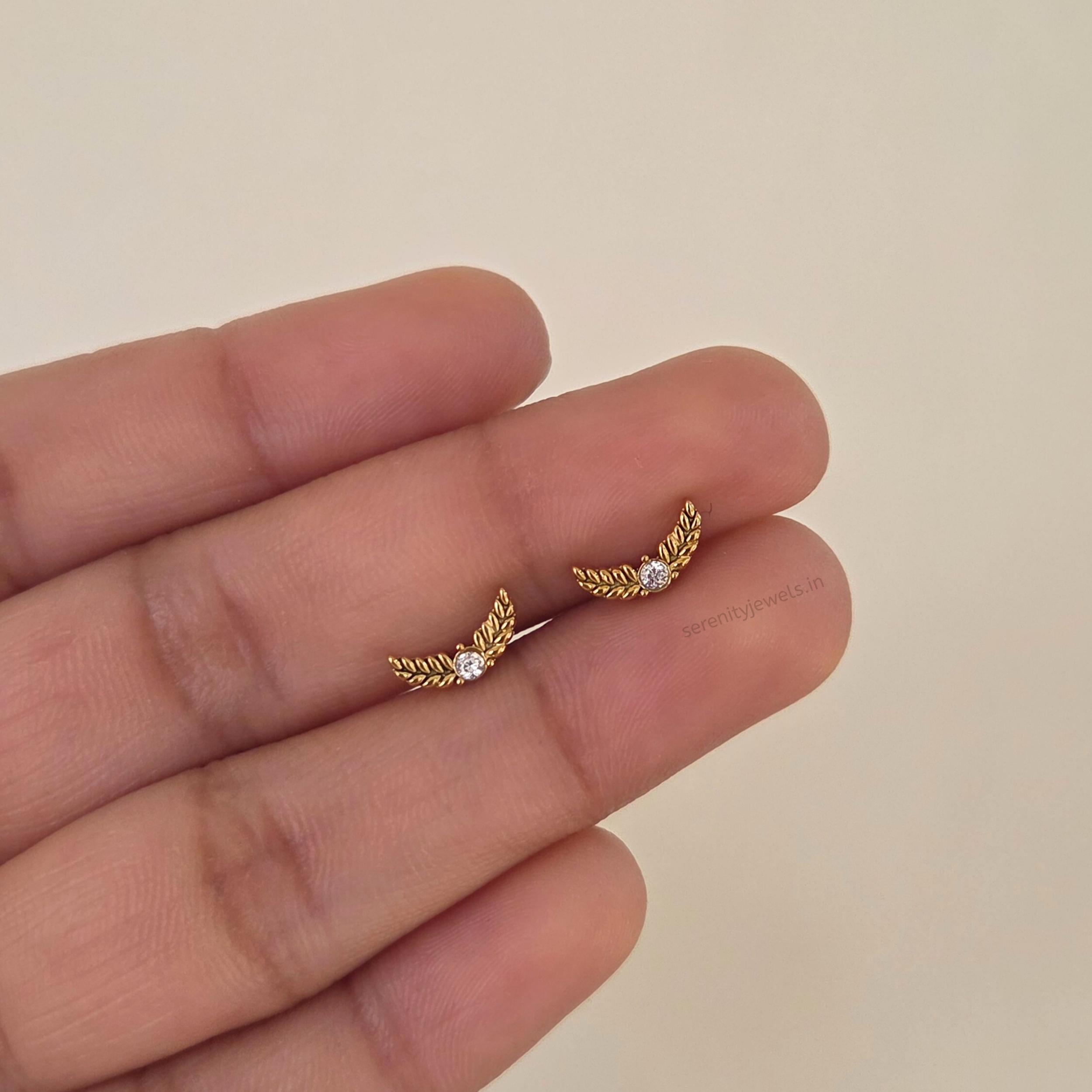 Snitch Flat Studs - PAIR