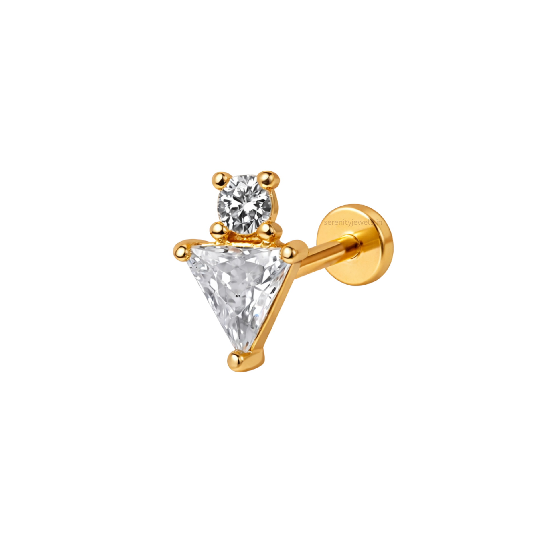 Helm Flat Studs - PAIR