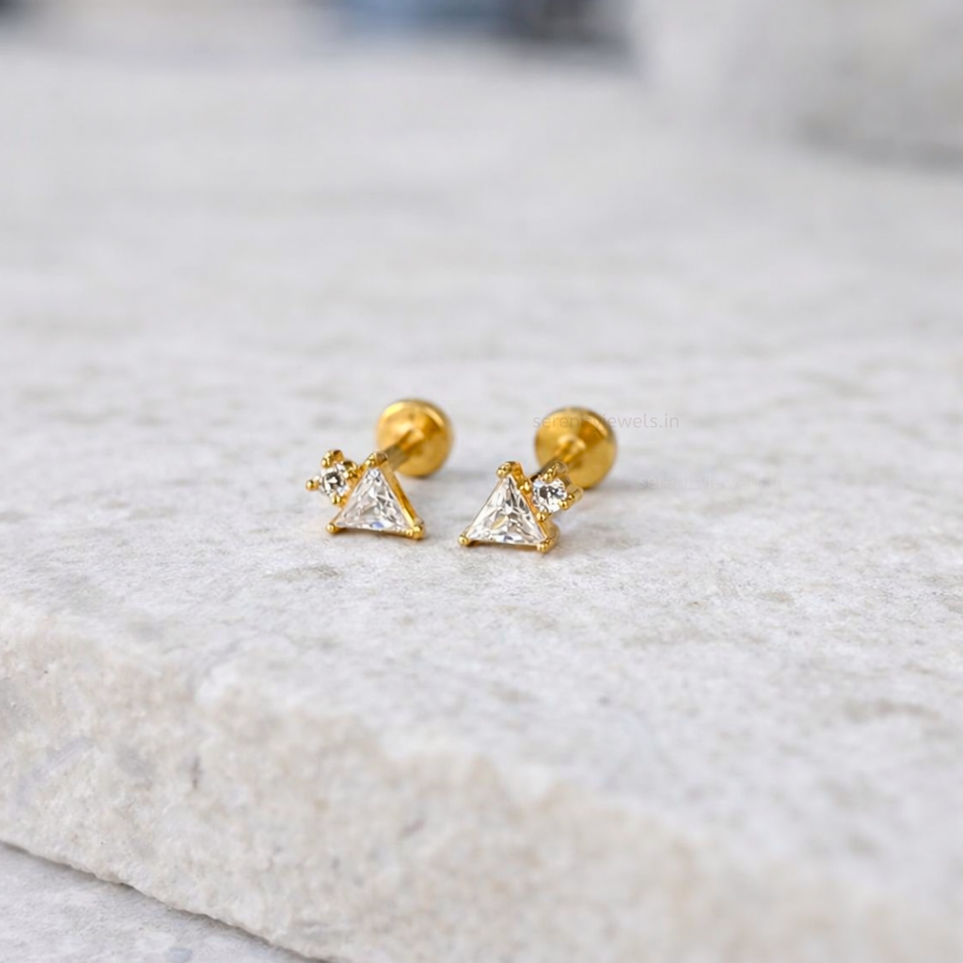 Helm Flat Studs - PAIR