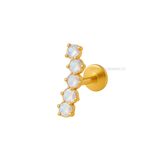 Cosmic Climber Flat Studs - PAIR