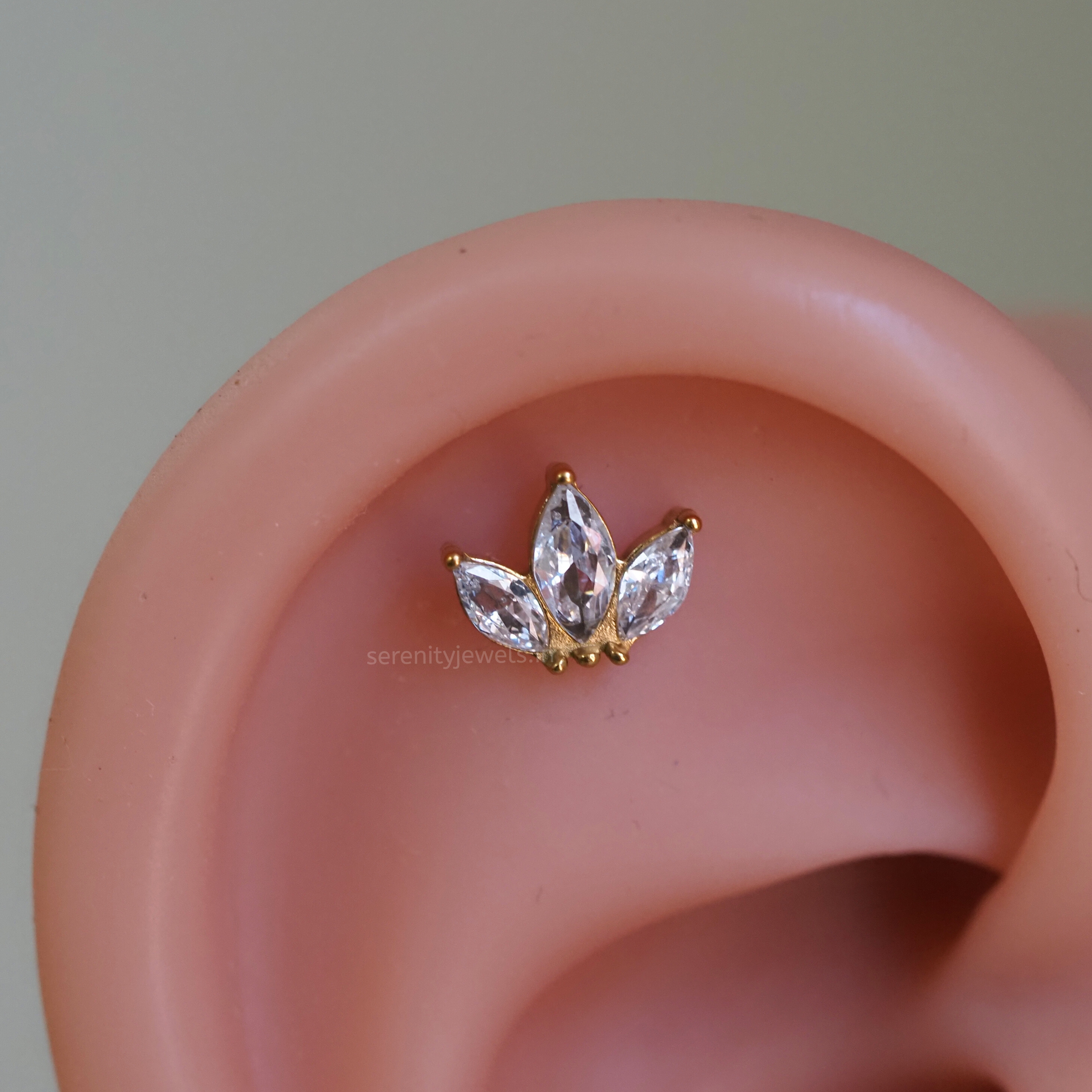 Screw Ball Piercing Studs