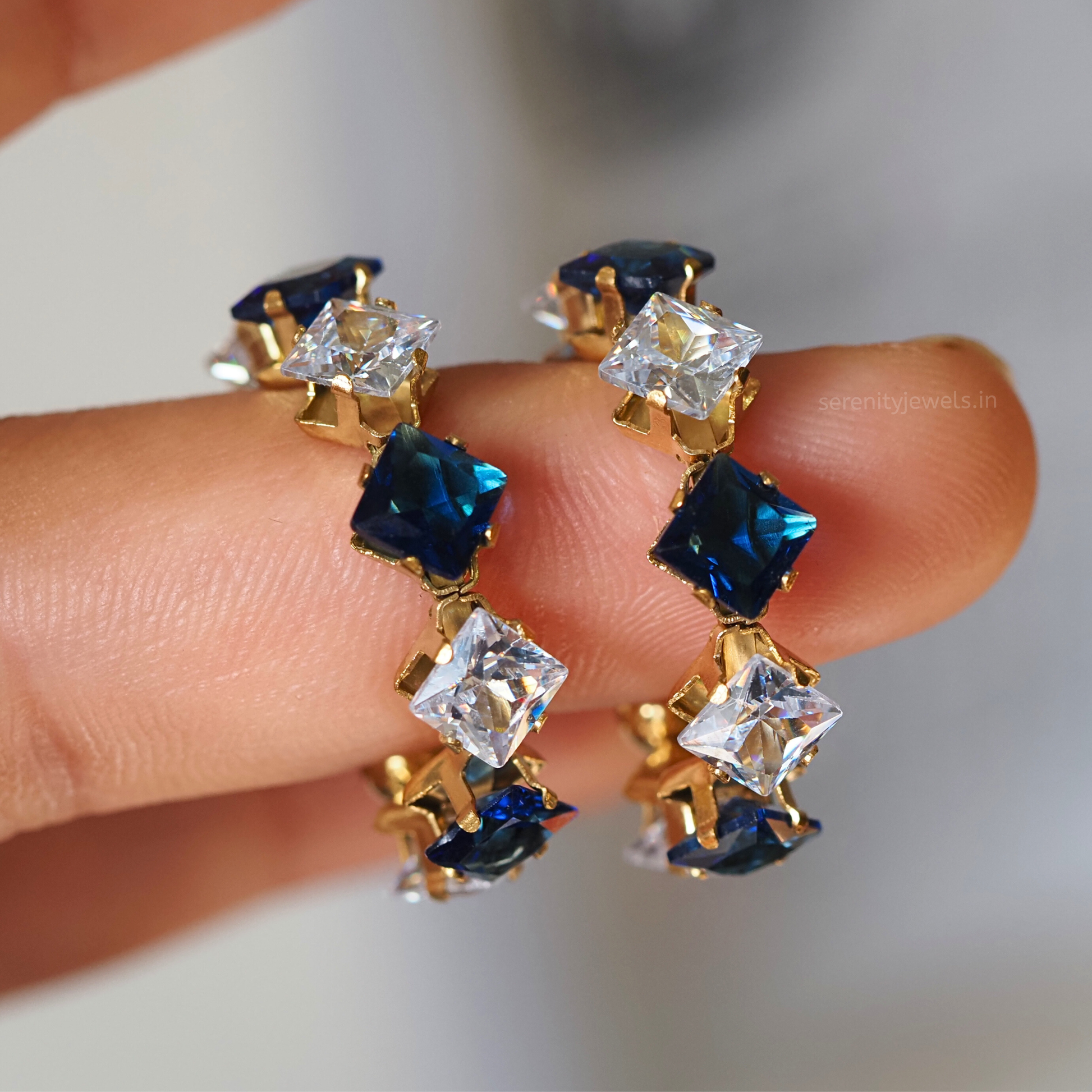 Luna Midnight Hoops -  PAIR