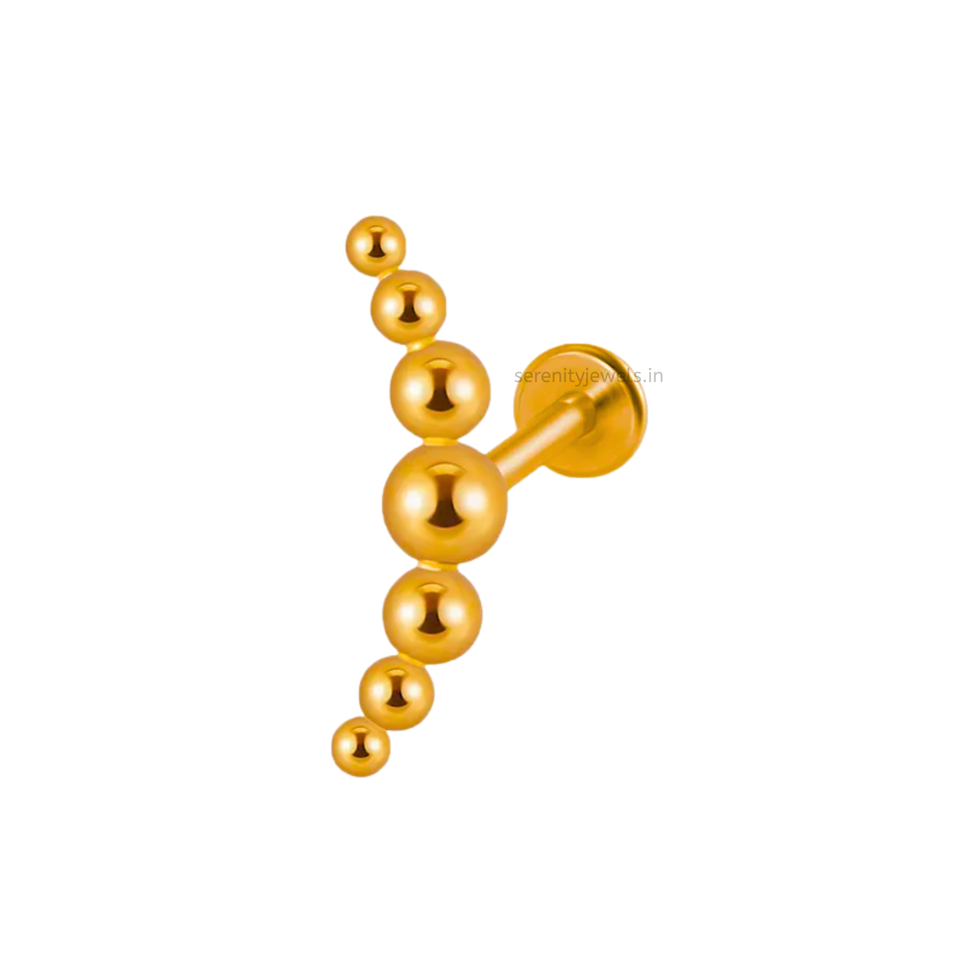 Mini Zenith Flat Studs - PAIR