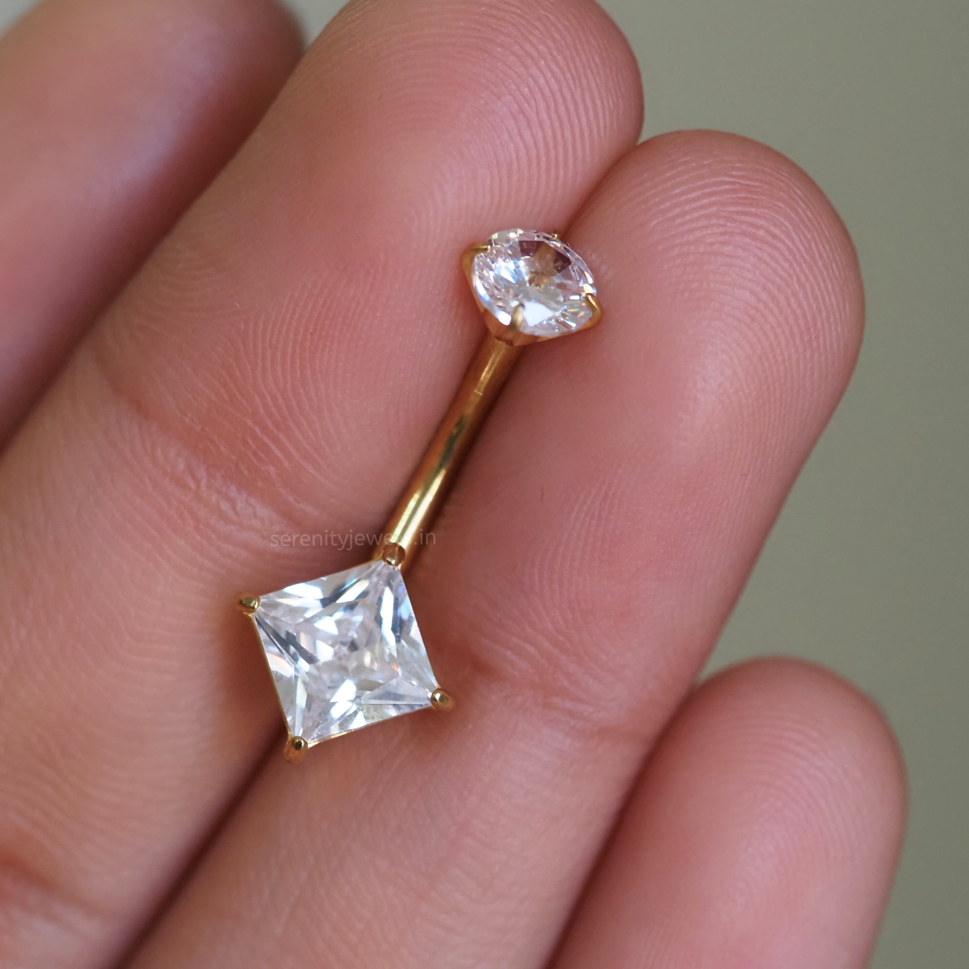 Prism Belly Stud - SINGLE