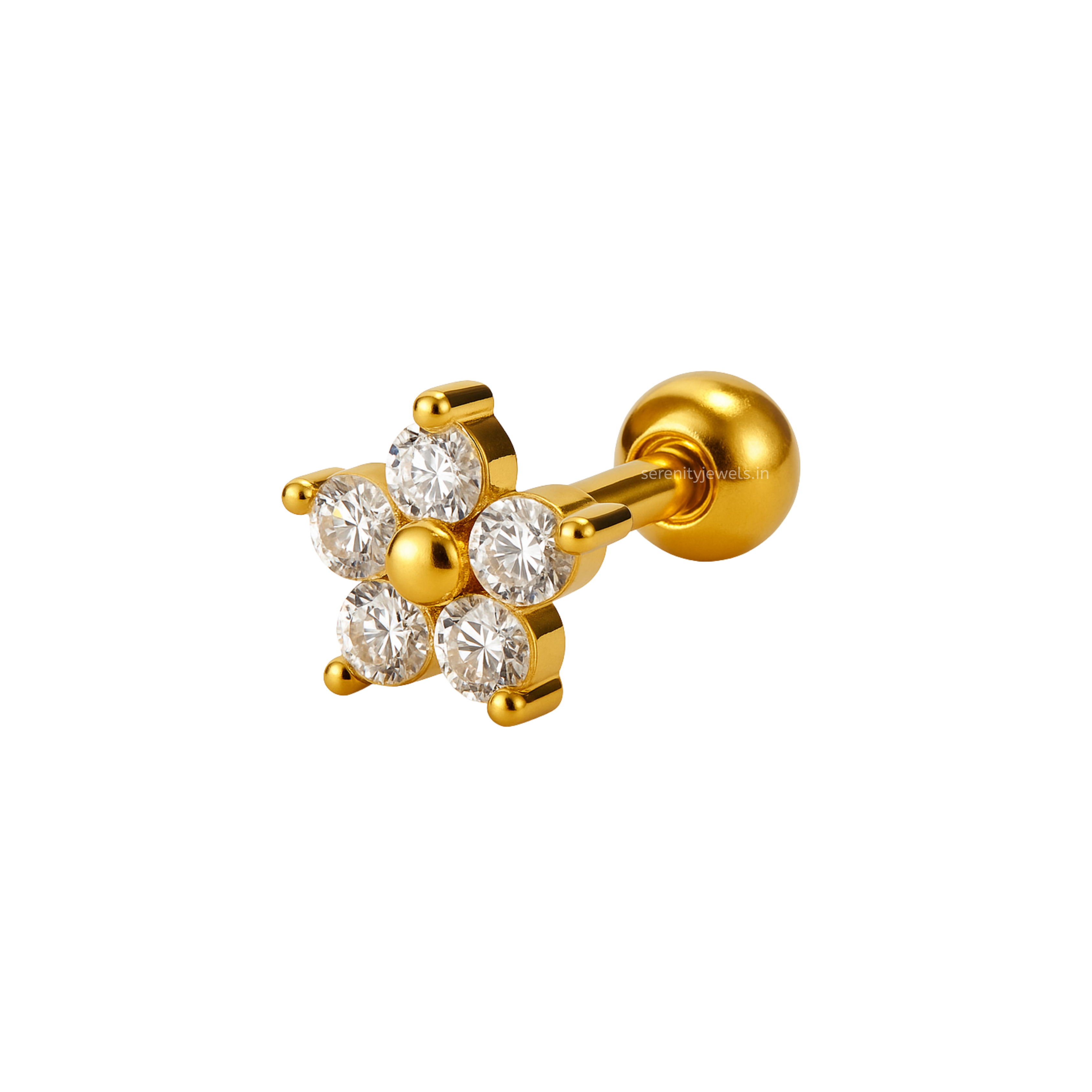 Mini Flower Studs - Pair