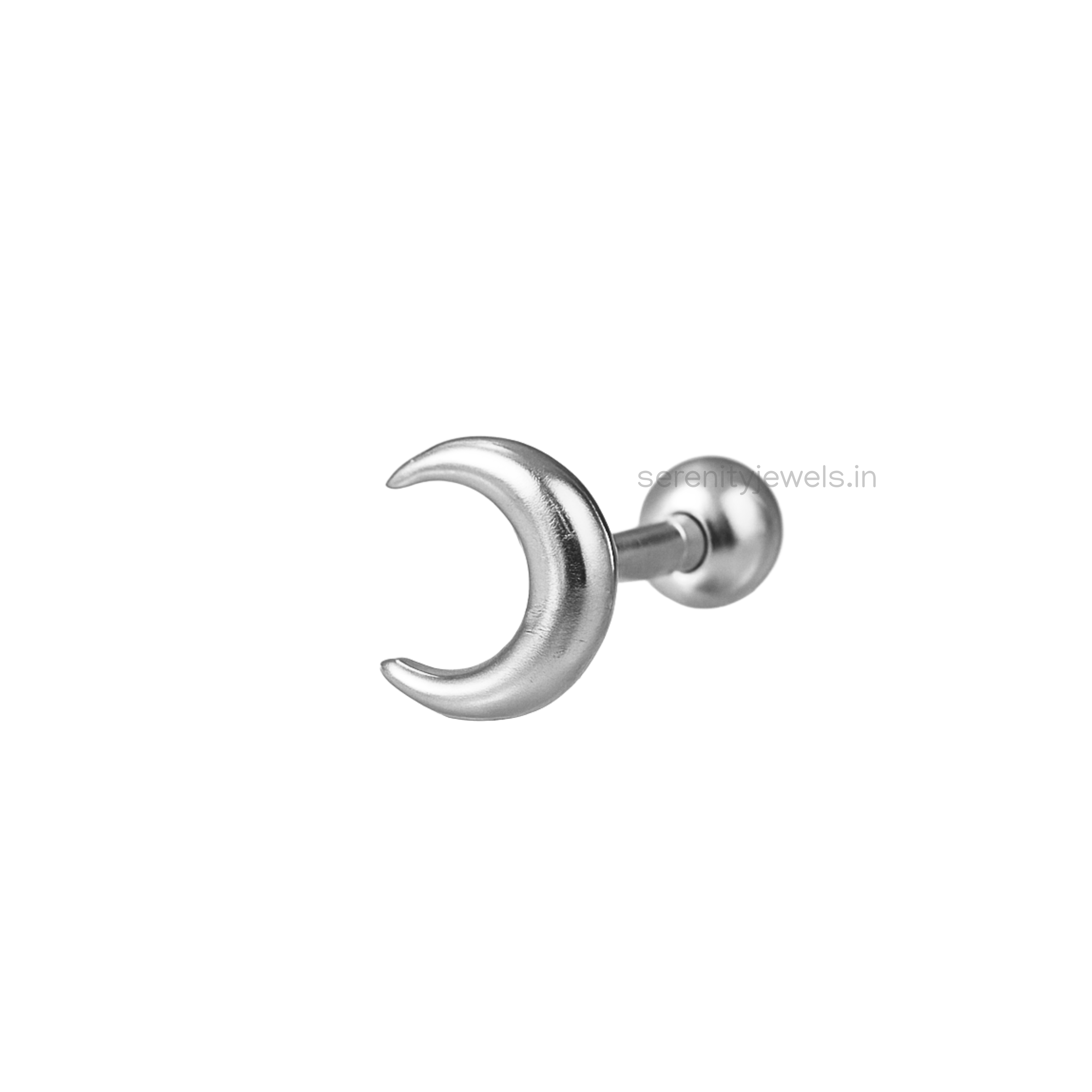 Moon Studs - PAIR