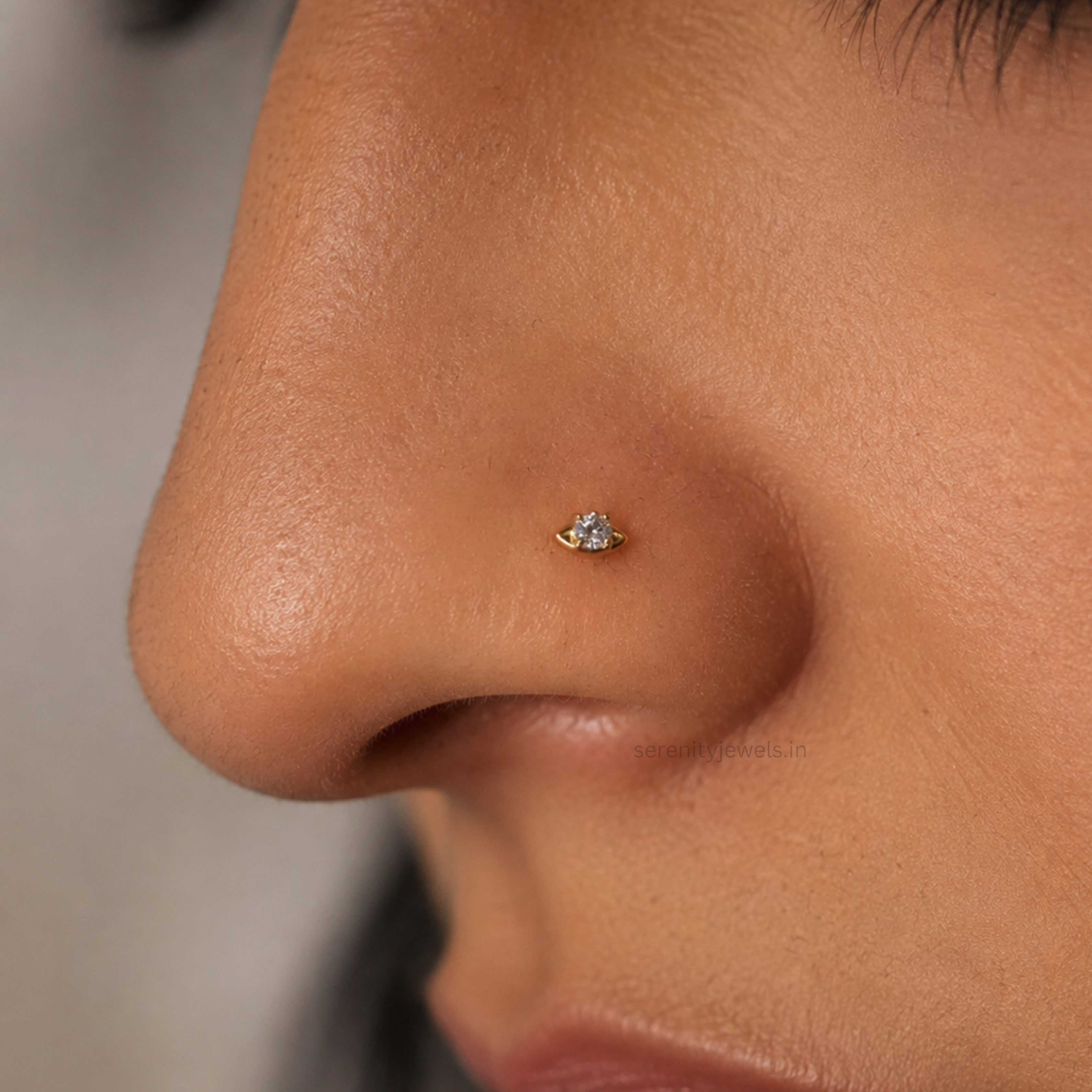 Navette Spark Nose Stud - SINGLE