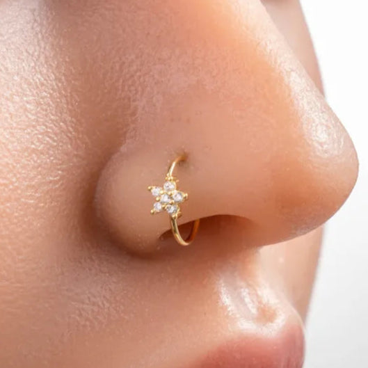 Flower Nose Ring