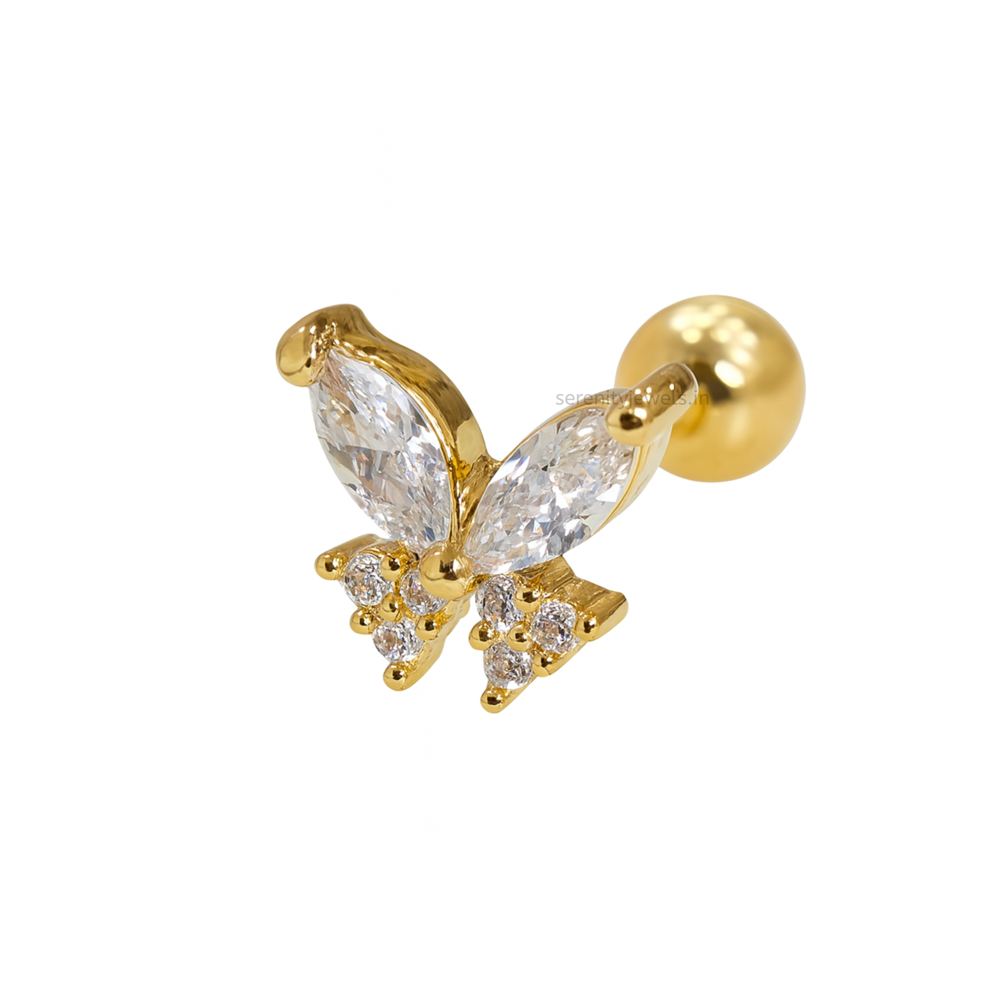 Nova Butterfly Studs - Pair